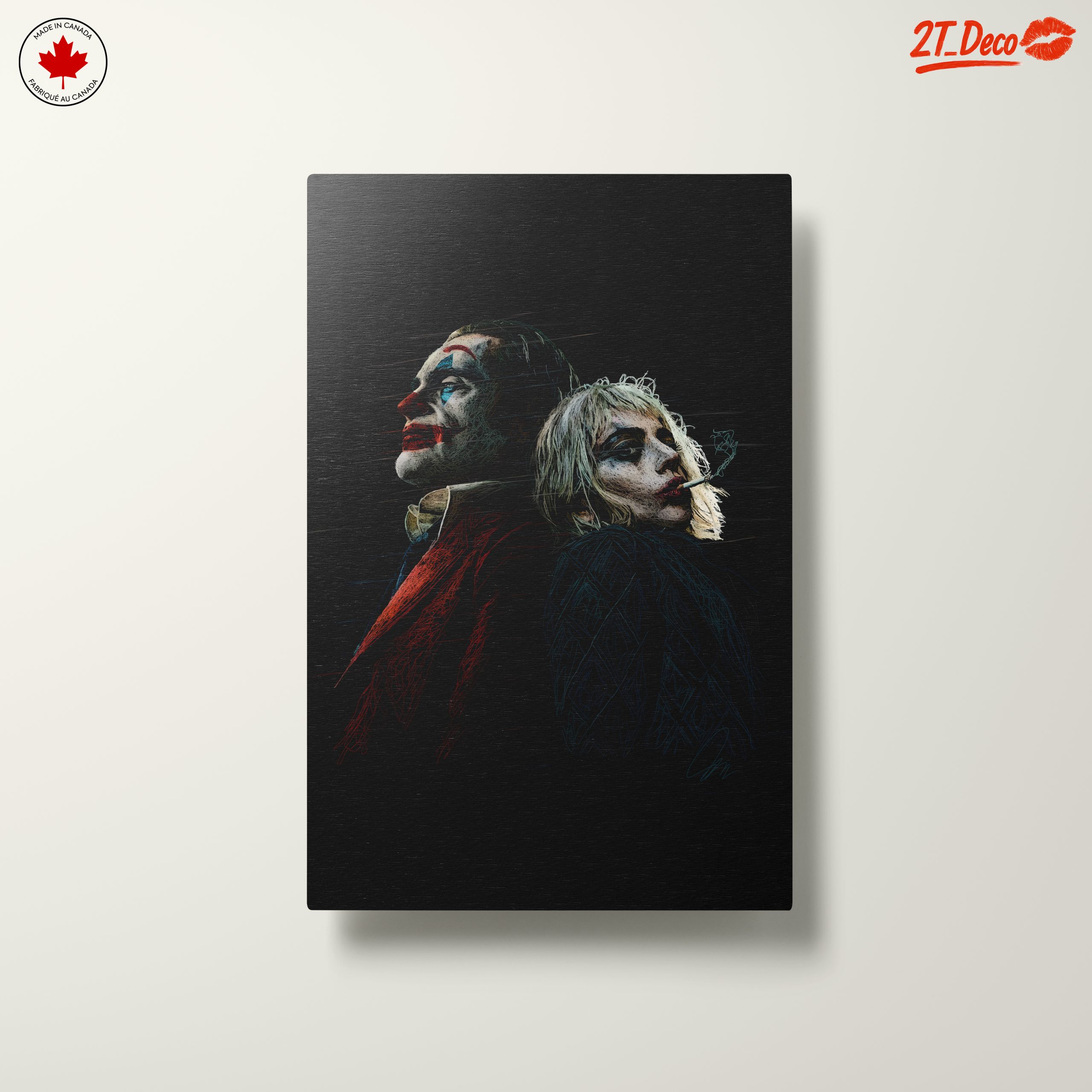 Stylized Character Artwork Featuring Iconic Duo - Image 10