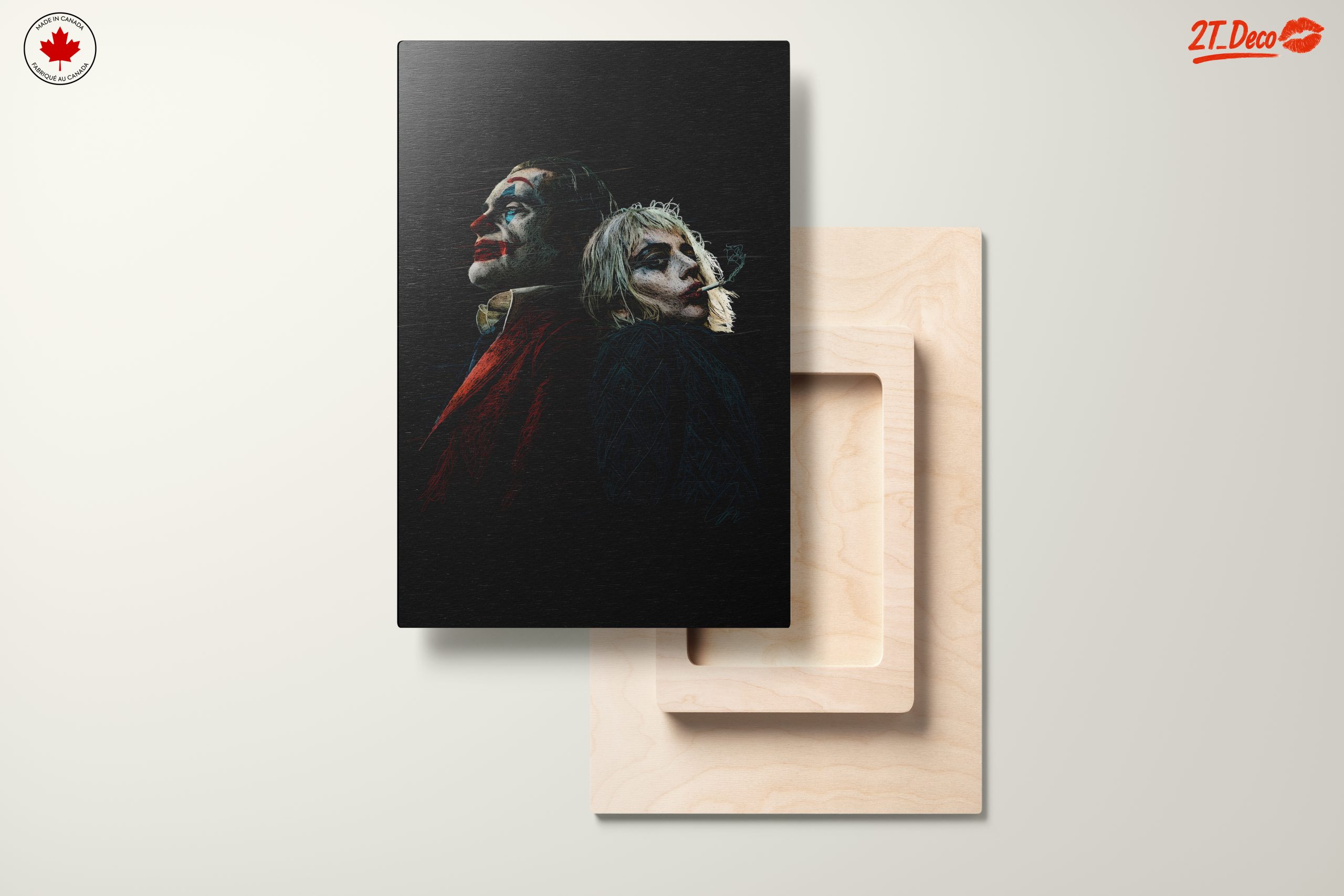 Stylized Character Artwork Featuring Iconic Duo - Image 11