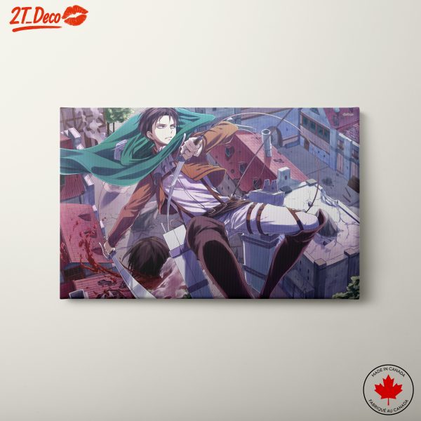 Dynamic Scene from Attack on Titan