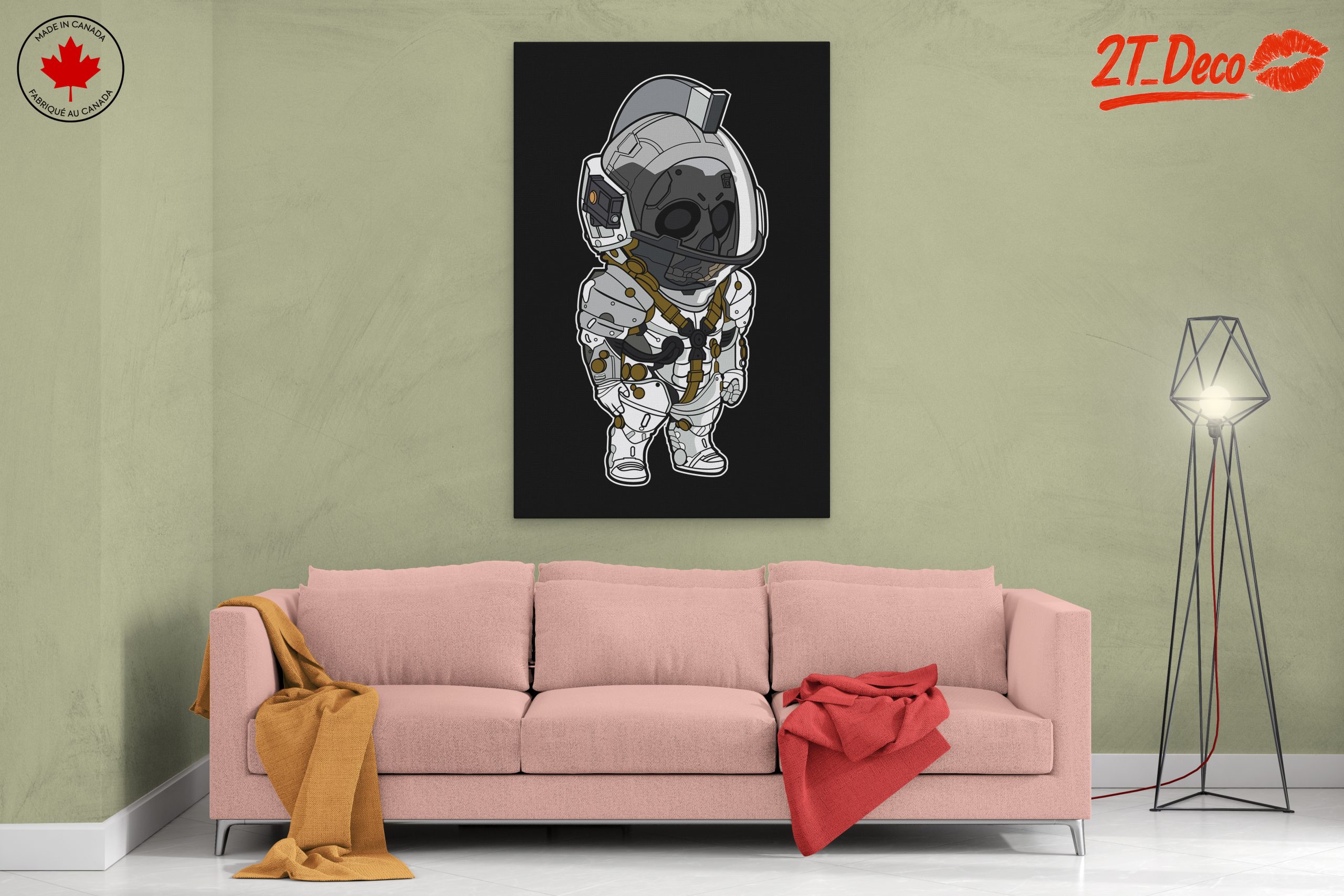 Stylized Space Suit Character Art - Image 2