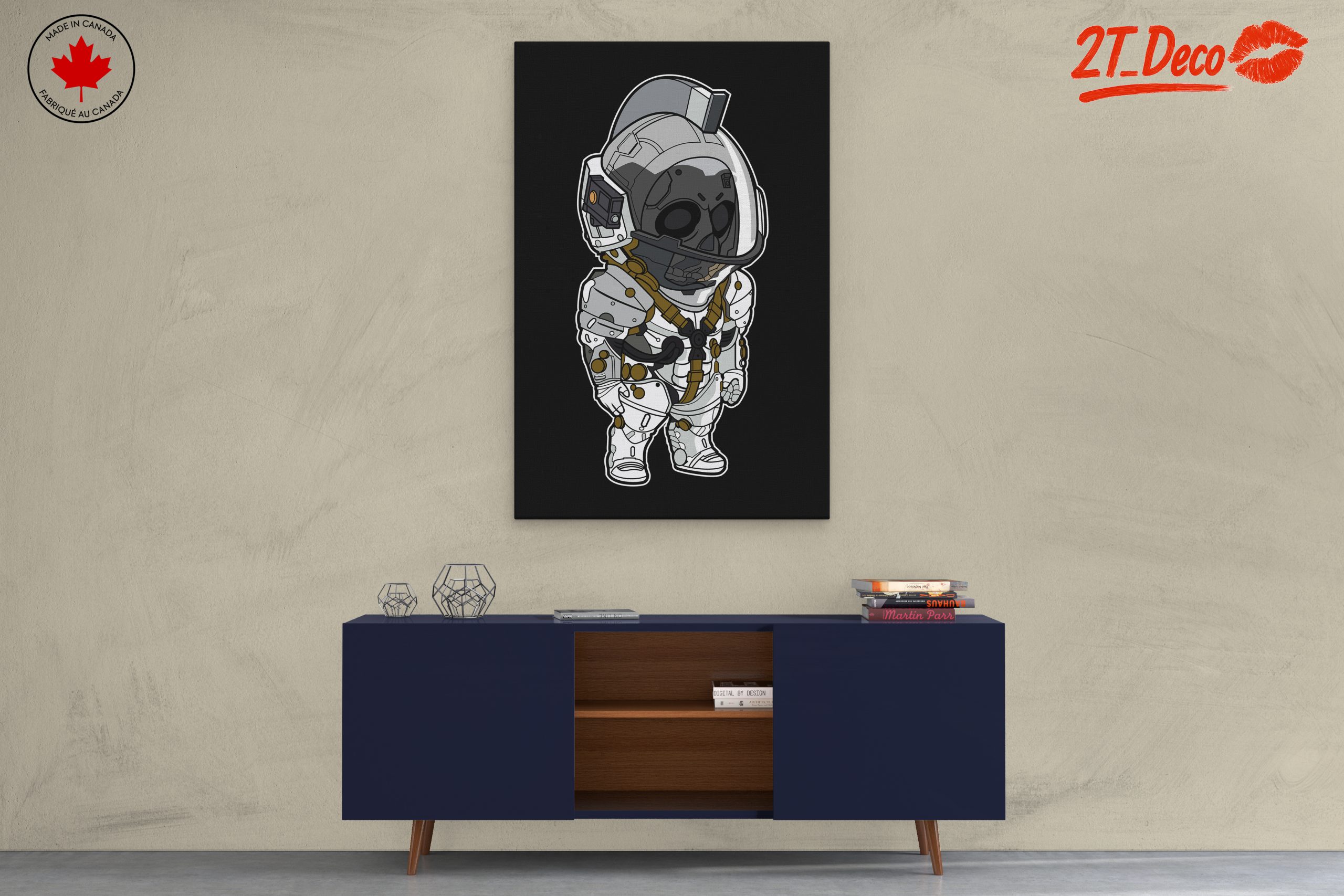 Stylized Space Suit Character Art - Image 3