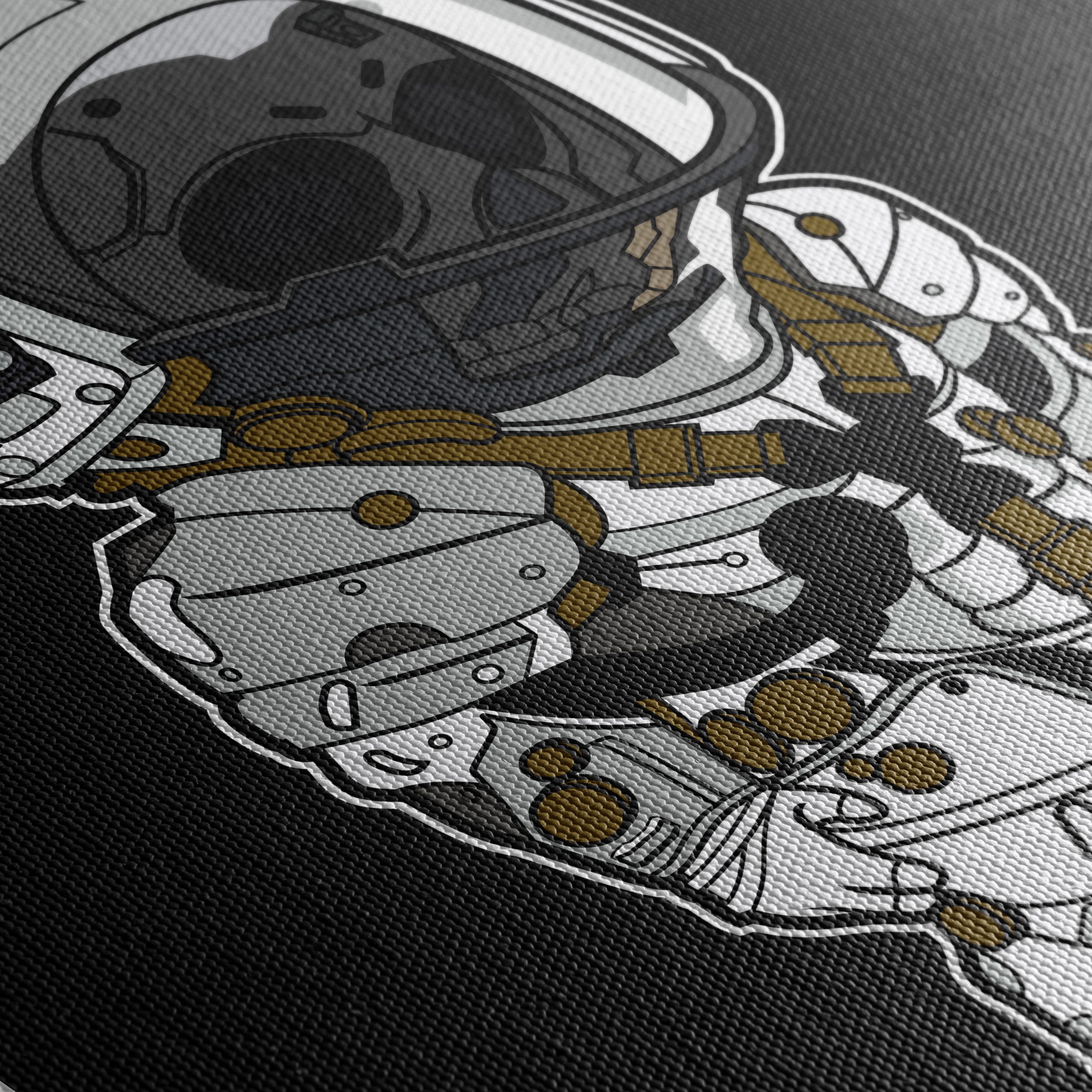 Stylized Space Suit Character Art - Image 5
