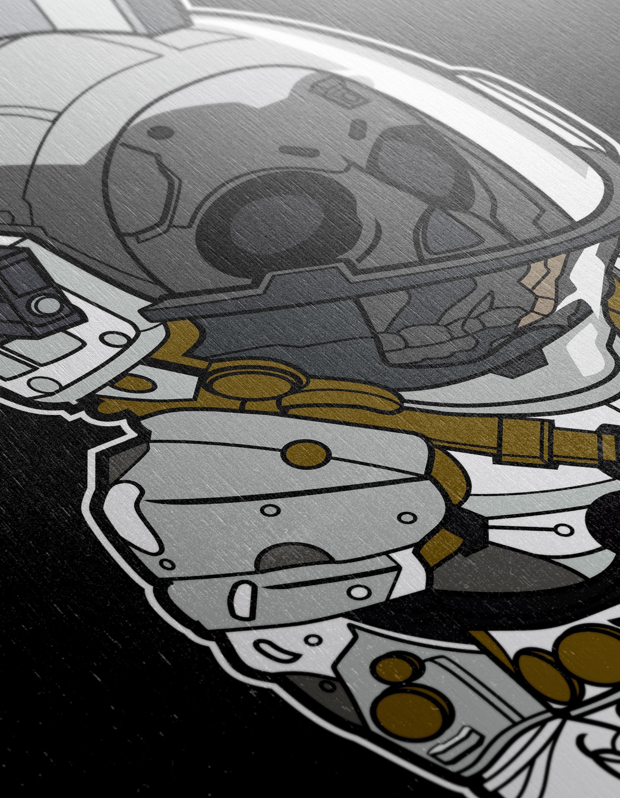 Stylized Space Suit Character Art - Image 12