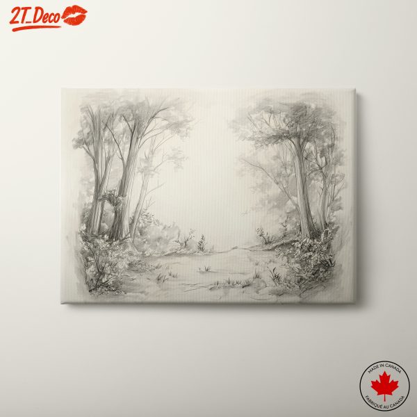 Serene Natural Landscape Artwork