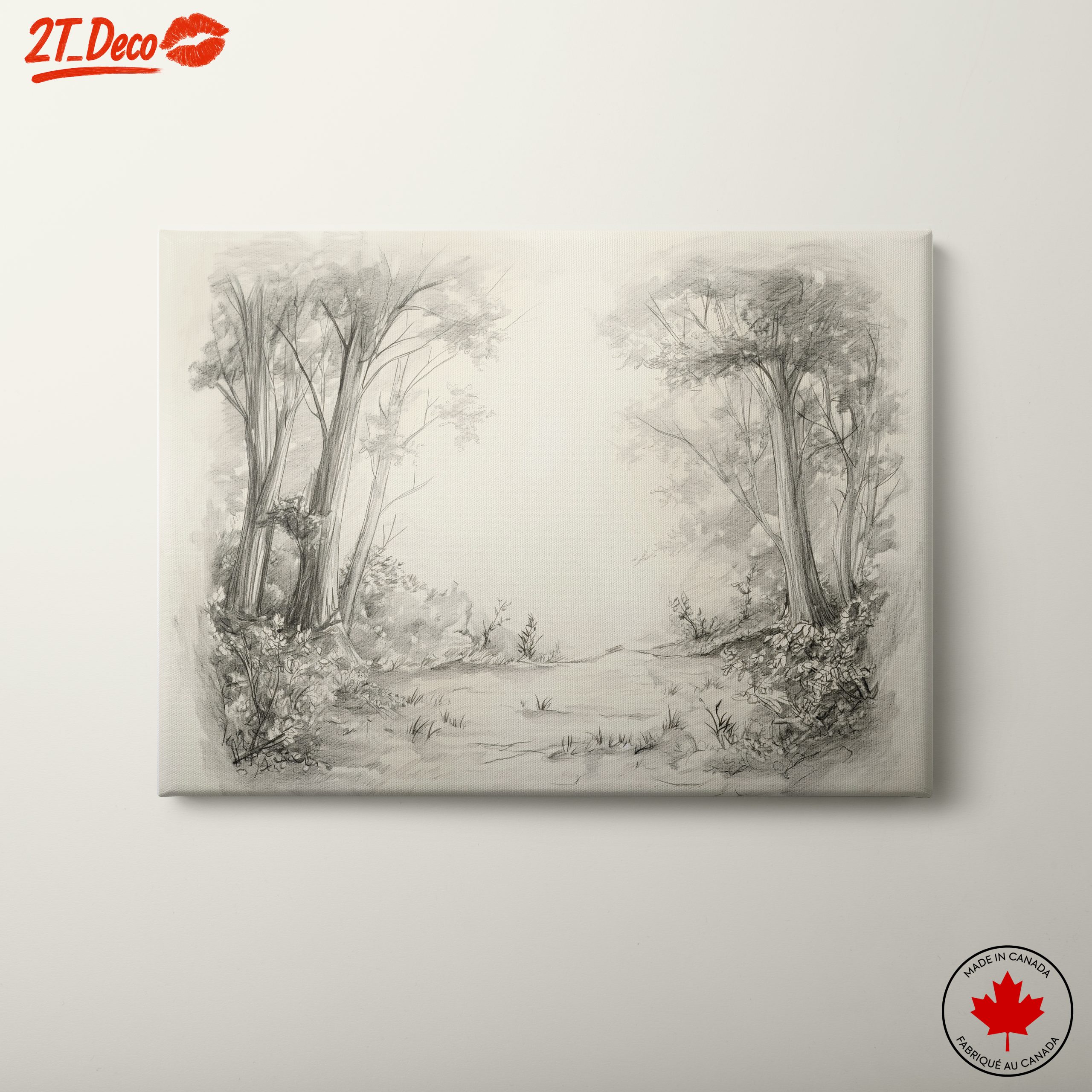 Serene Natural Landscape Artwork