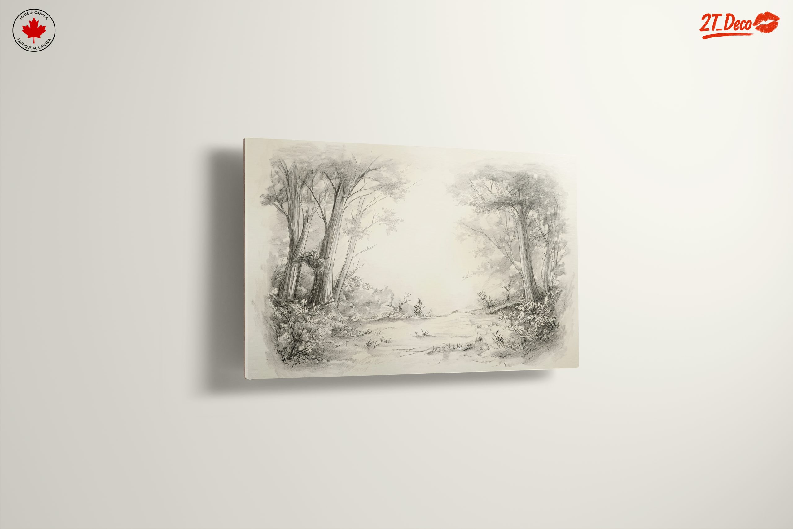 Serene Natural Landscape Artwork - Image 13