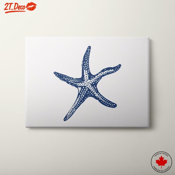 Abstract Starfish Marine Life Art