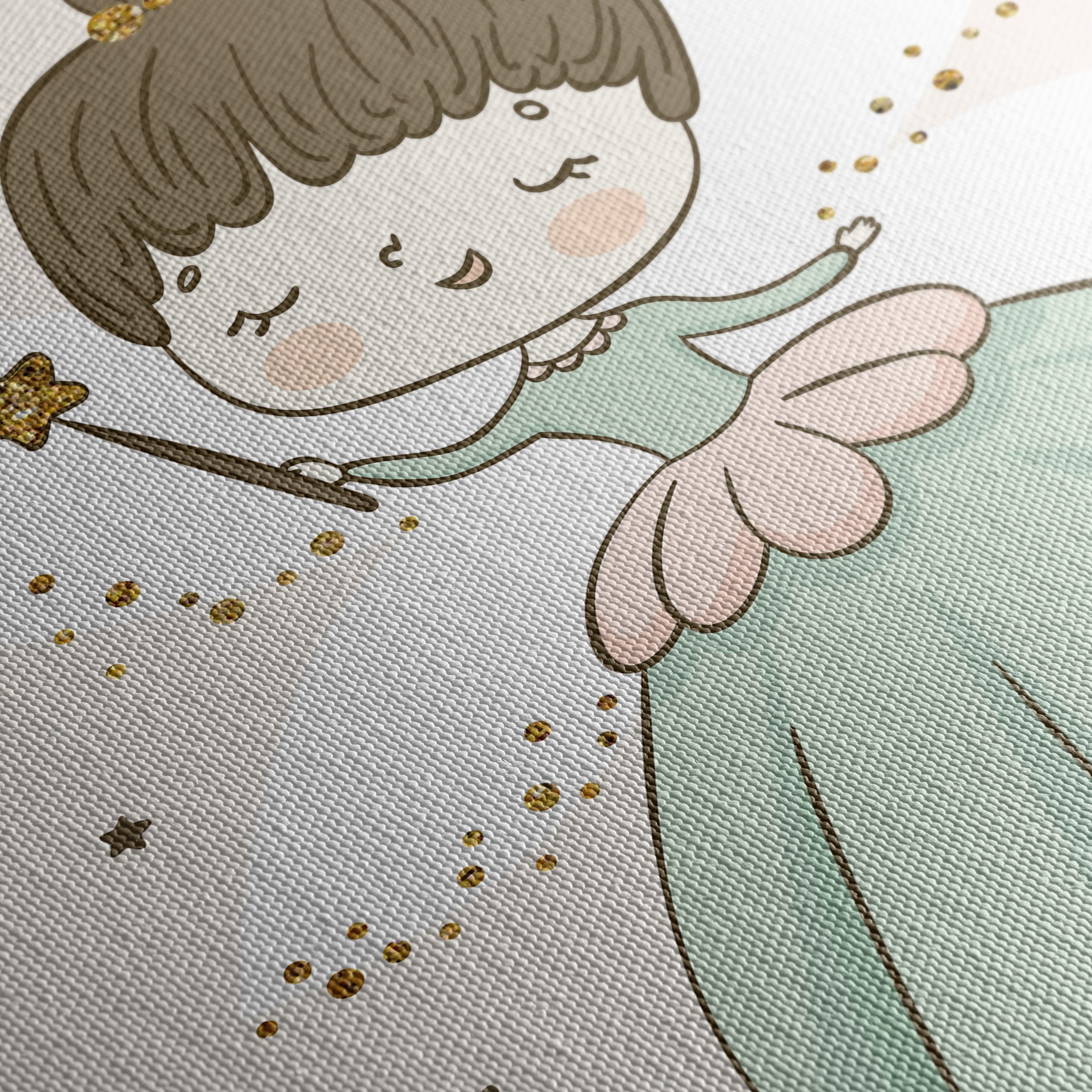 Whimsical Fairy Wall Art for Kids - Image 5