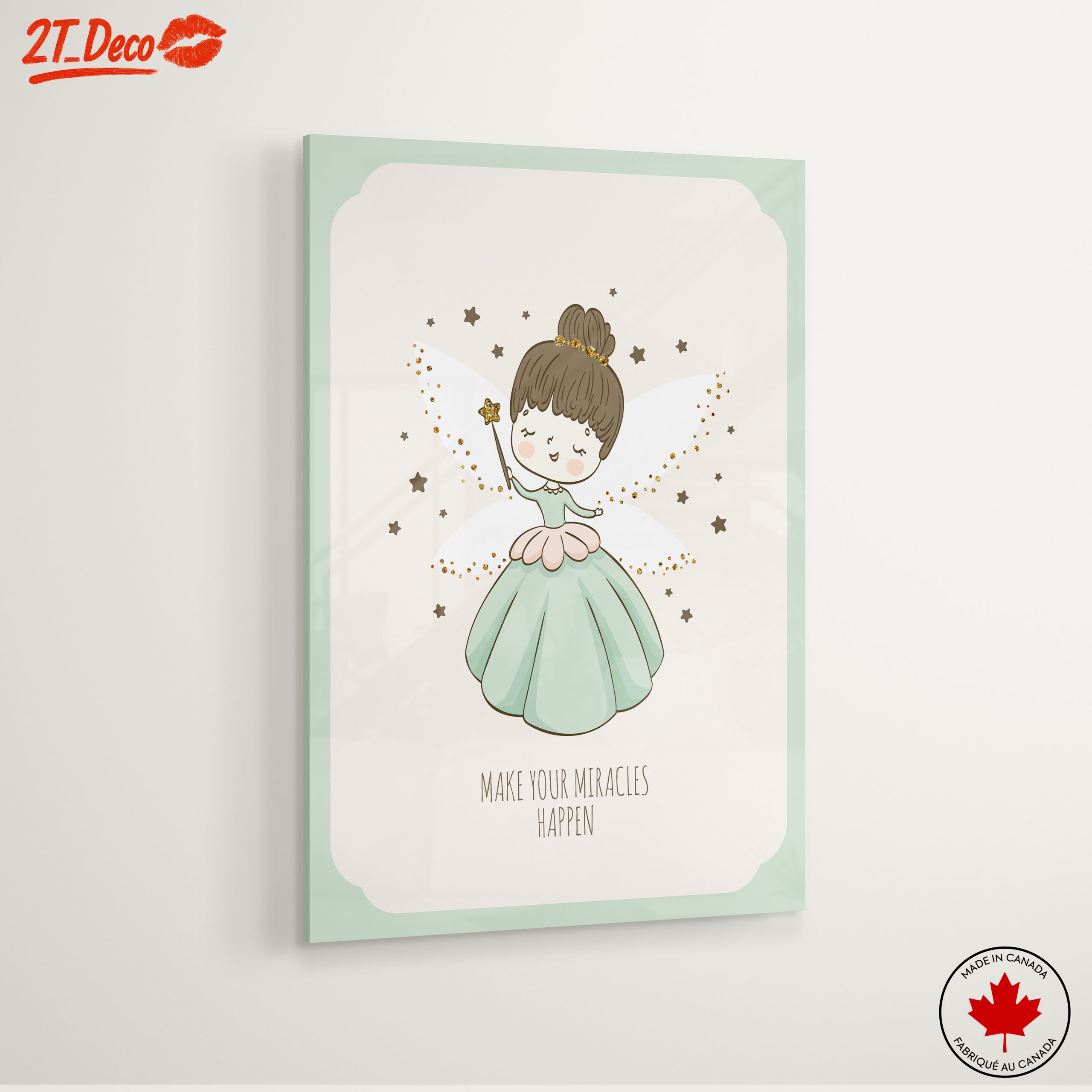 Whimsical Fairy Wall Art for Kids - Image 6