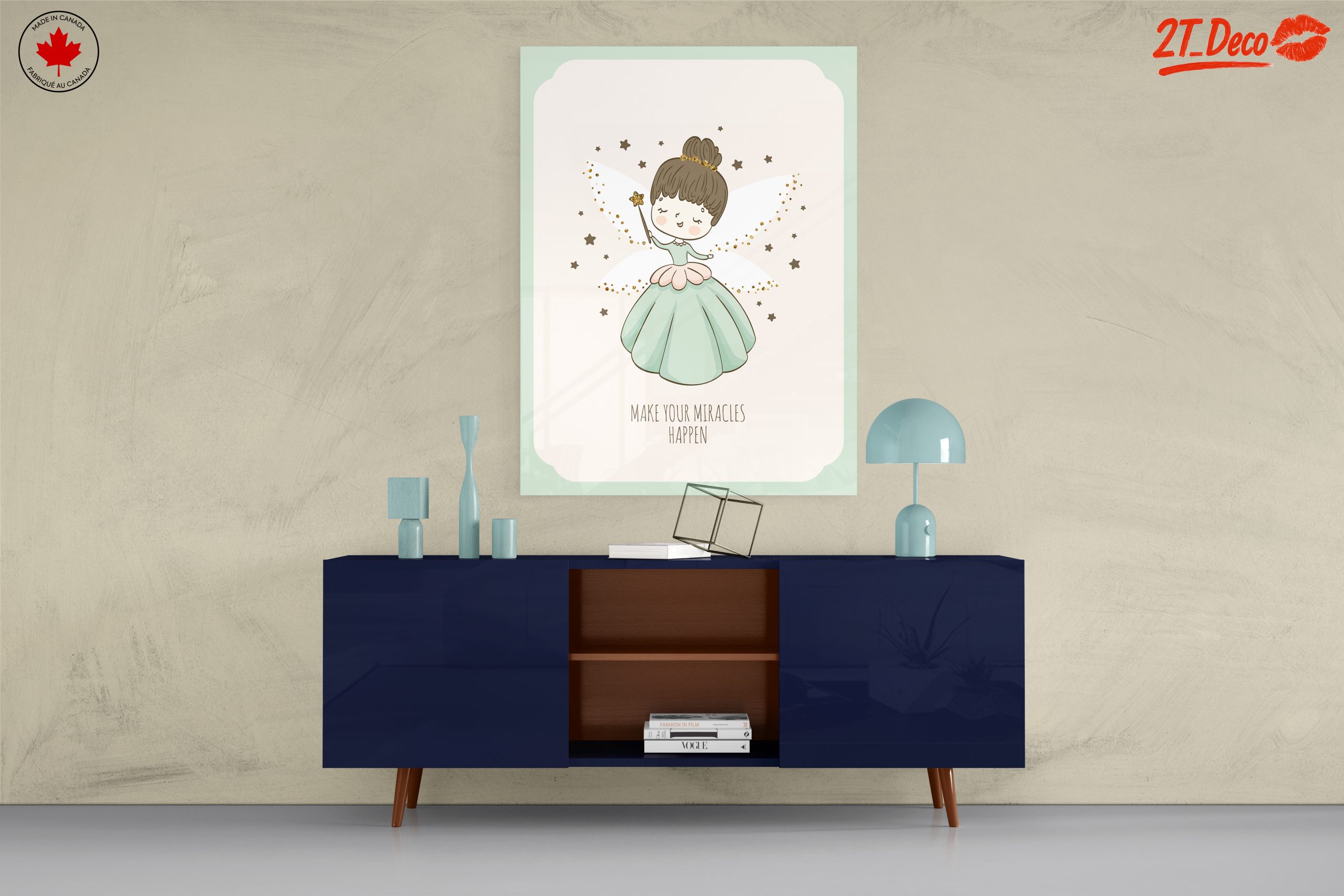 Whimsical Fairy Wall Art for Kids - Image 8