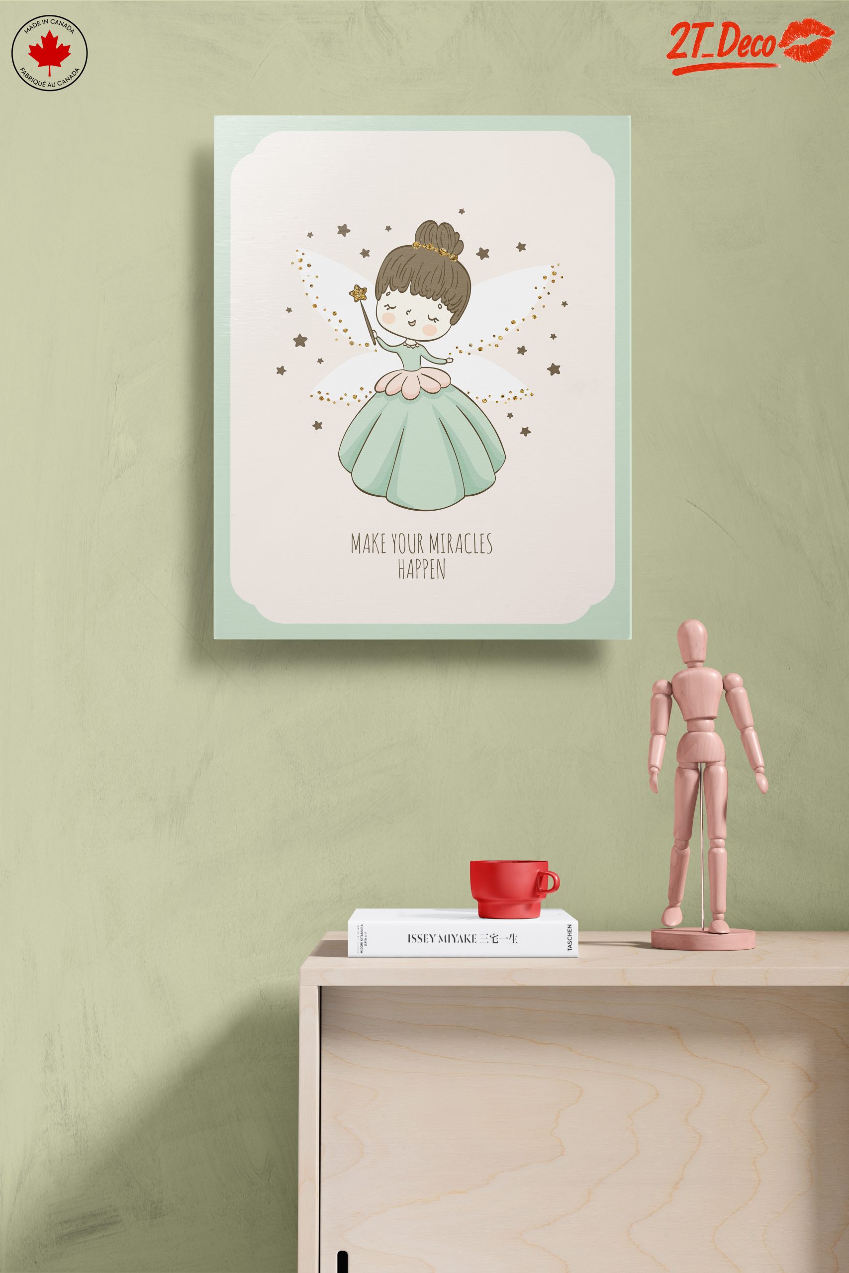 Whimsical Fairy Wall Art for Kids - Image 14