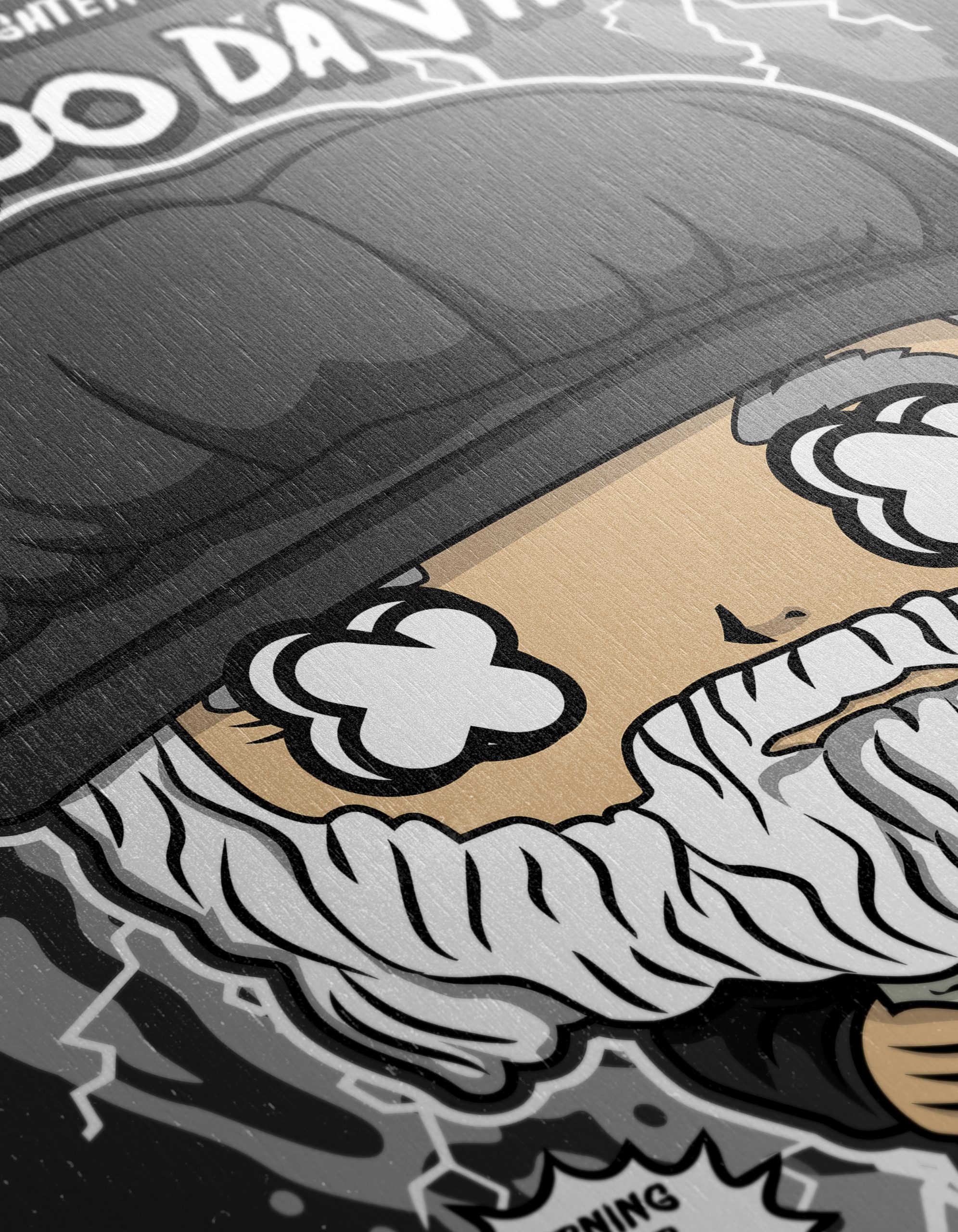 Stylized Illustration of Leonardo da Vinci - Image 12