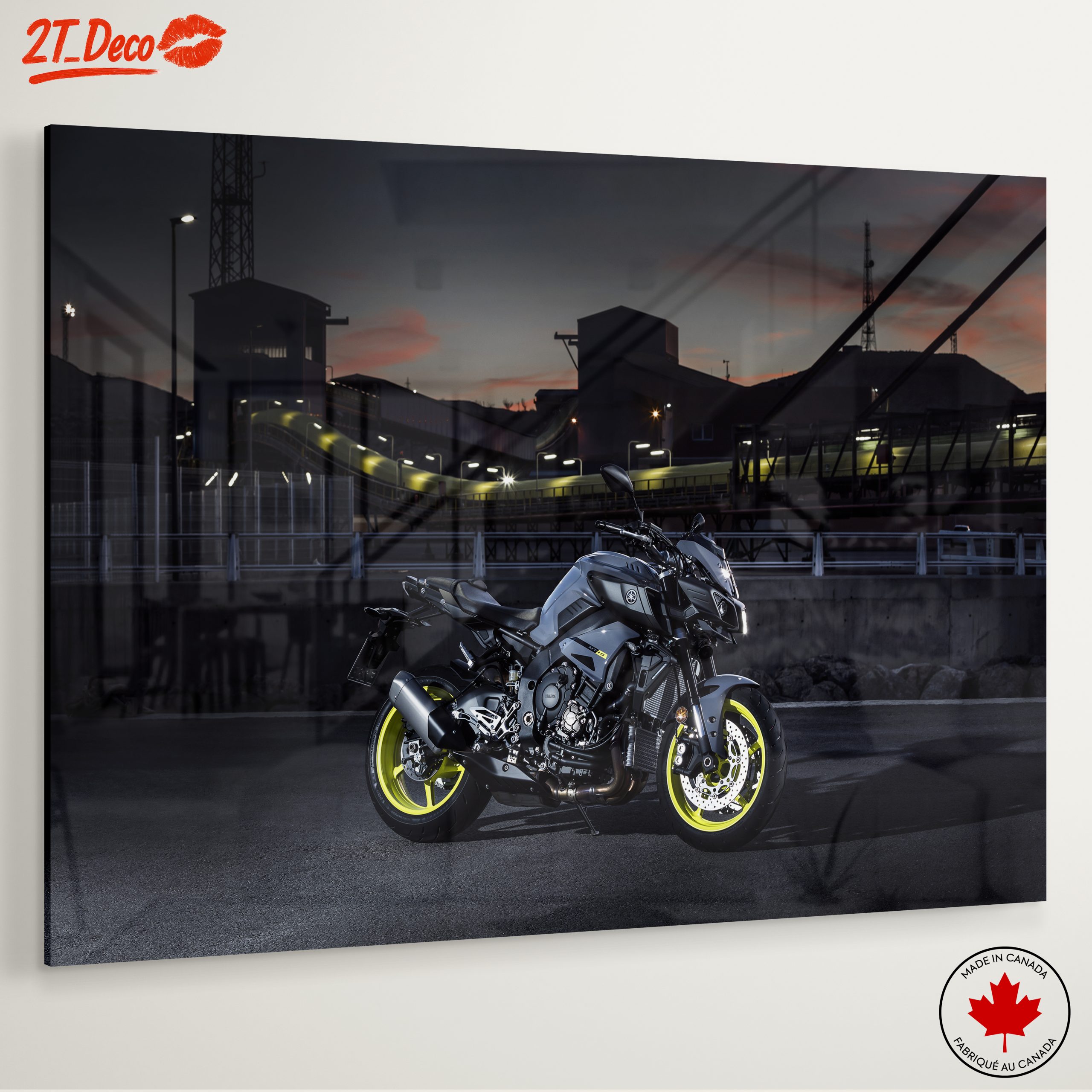 Stylish Motorcycle at Dusk - Image 6