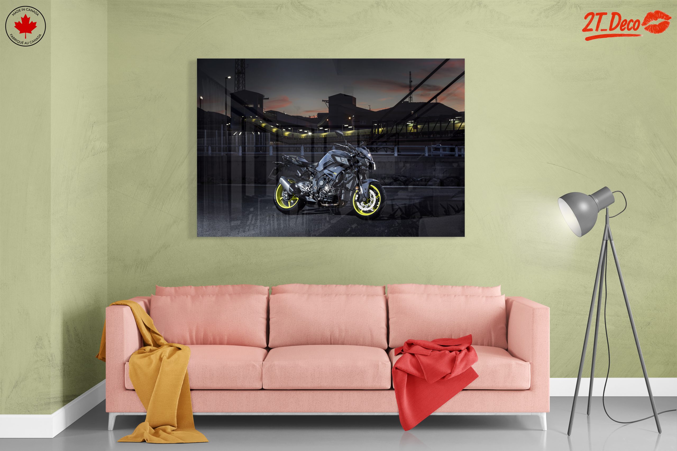 Stylish Motorcycle at Dusk - Image 7