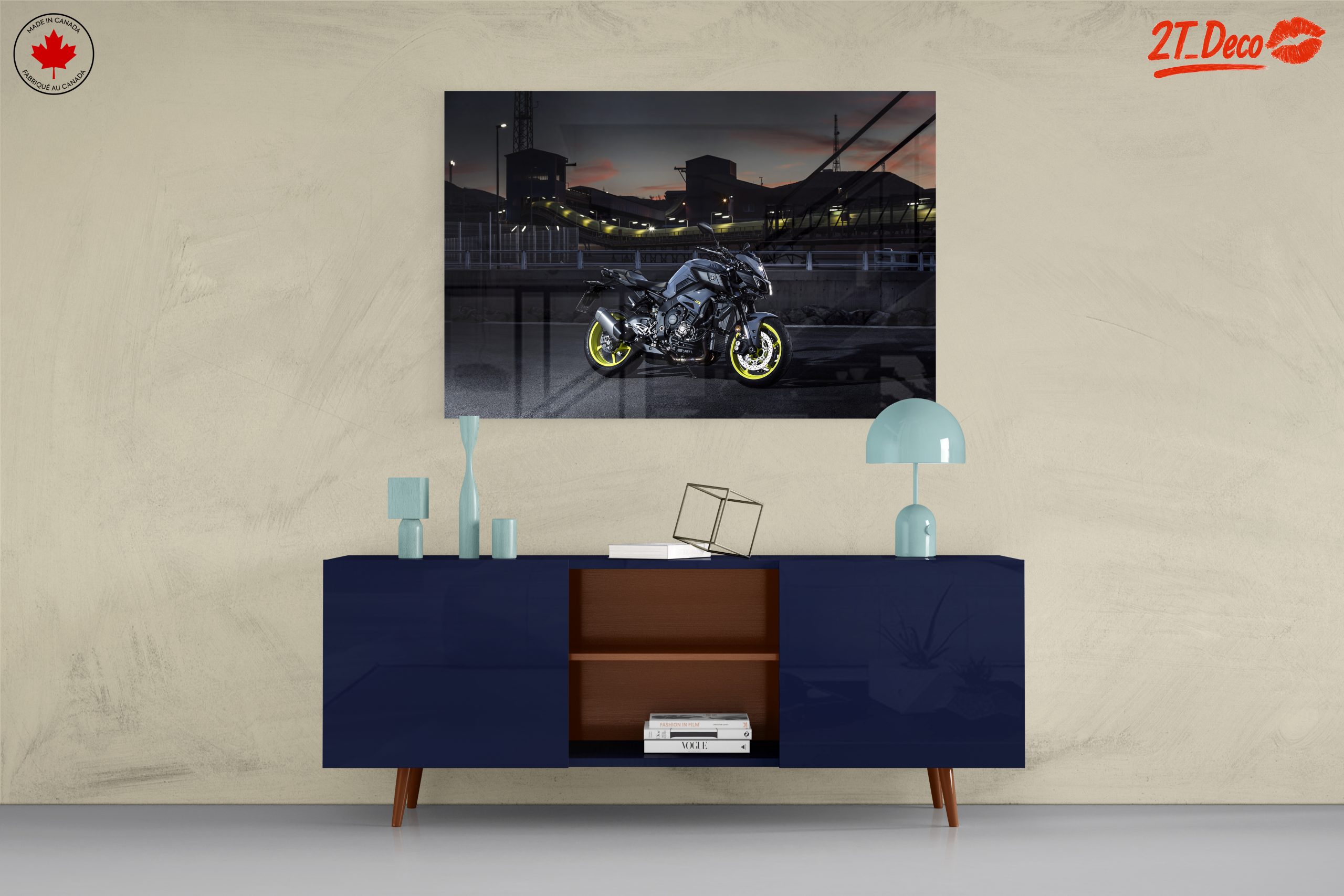Stylish Motorcycle at Dusk - Image 8