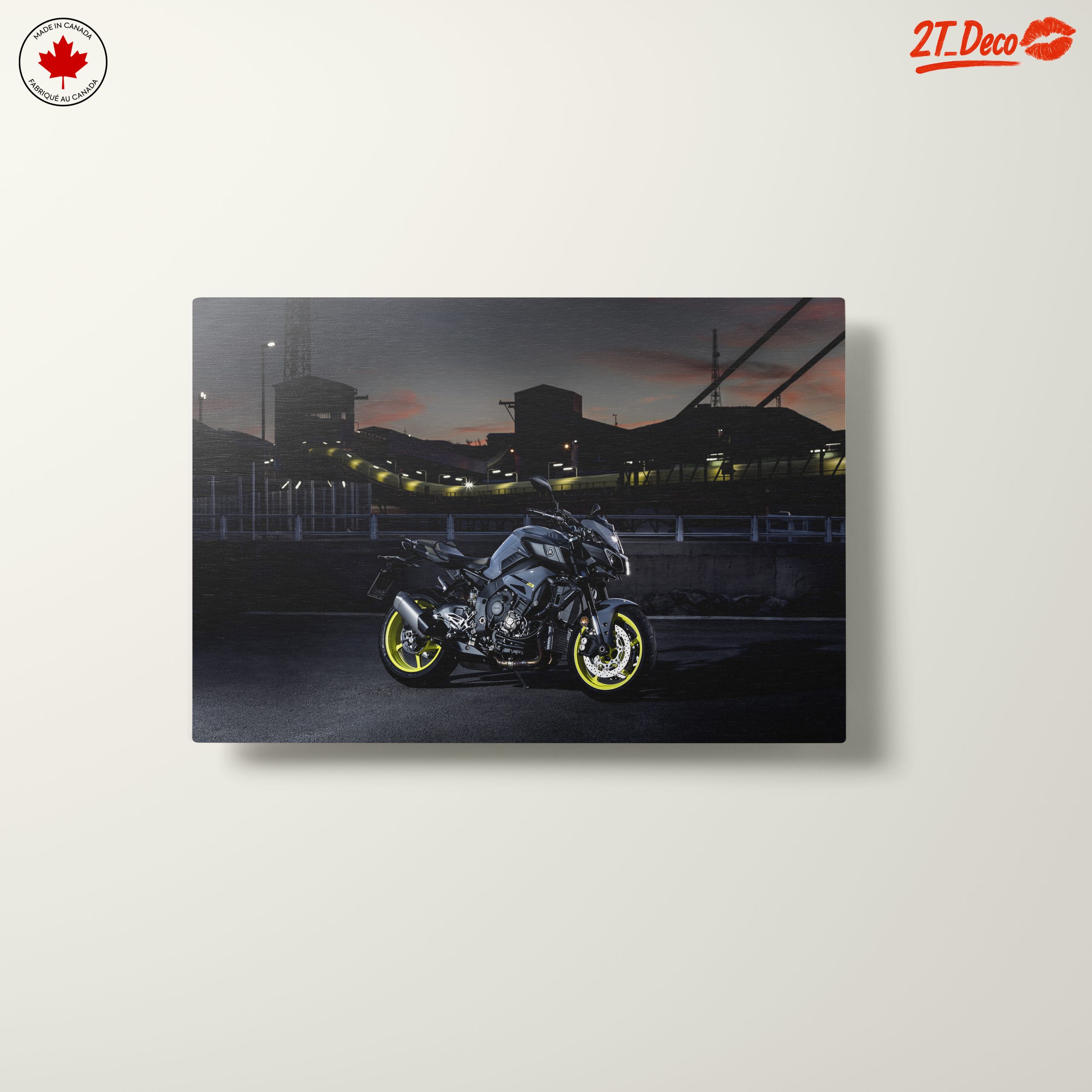 Stylish Motorcycle at Dusk - Image 10