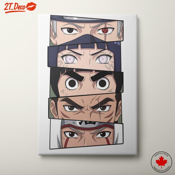 Intense Expressions from Naruto Characters