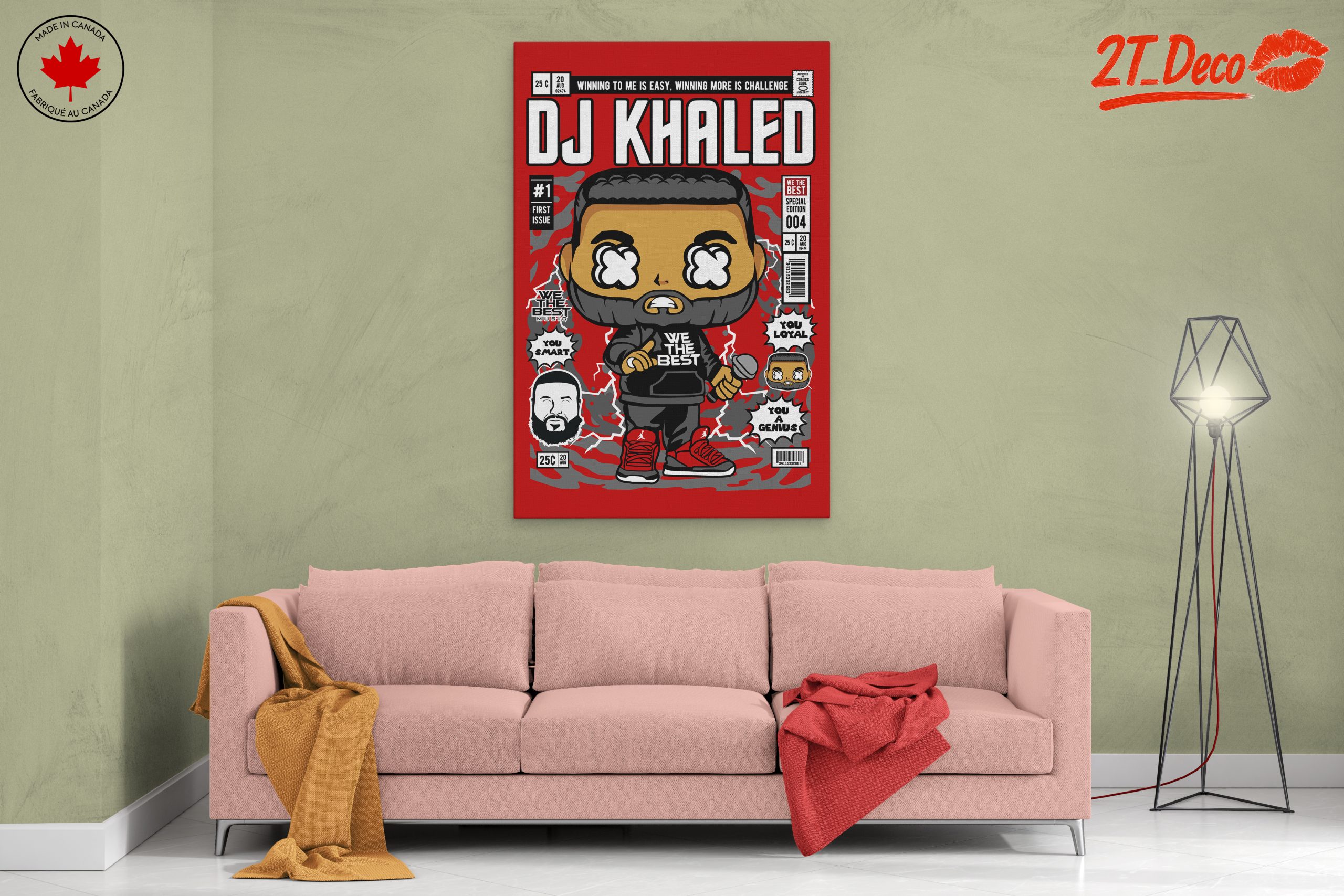 DJ Khaled Pop Art Character - Image 2
