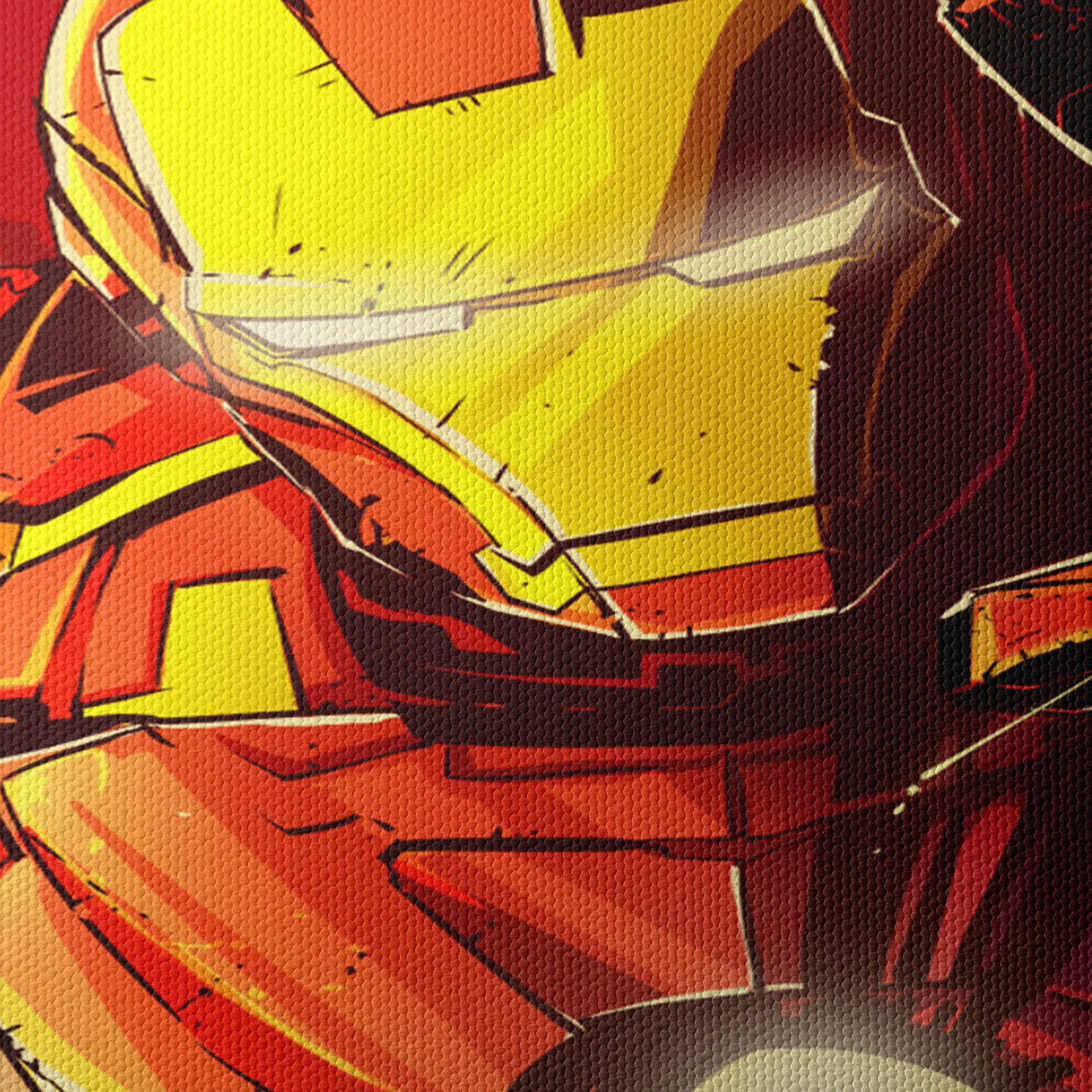 Iron Man Comic Art Featuring Bold Colors - Image 4