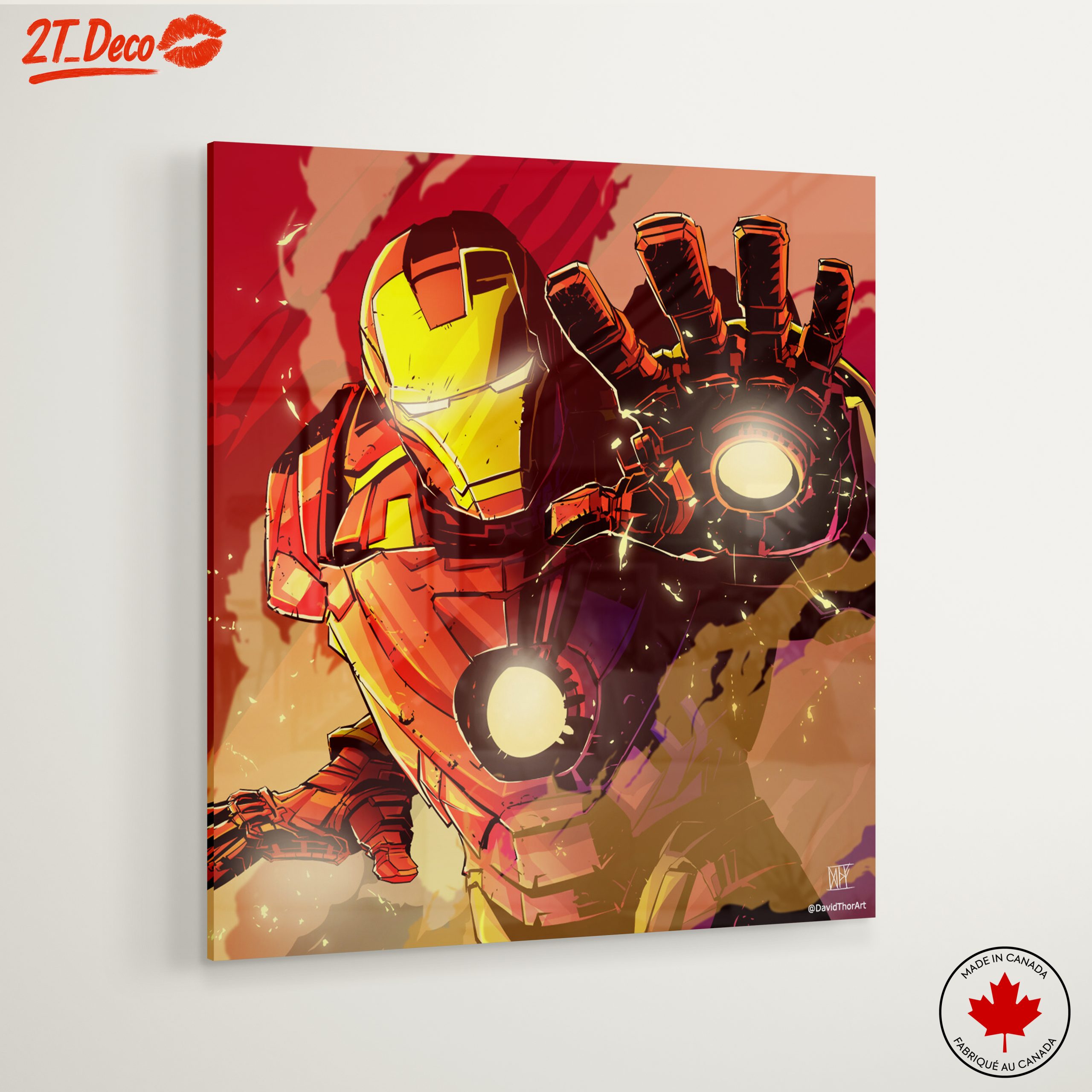 Iron Man Comic Art Featuring Bold Colors - Image 6