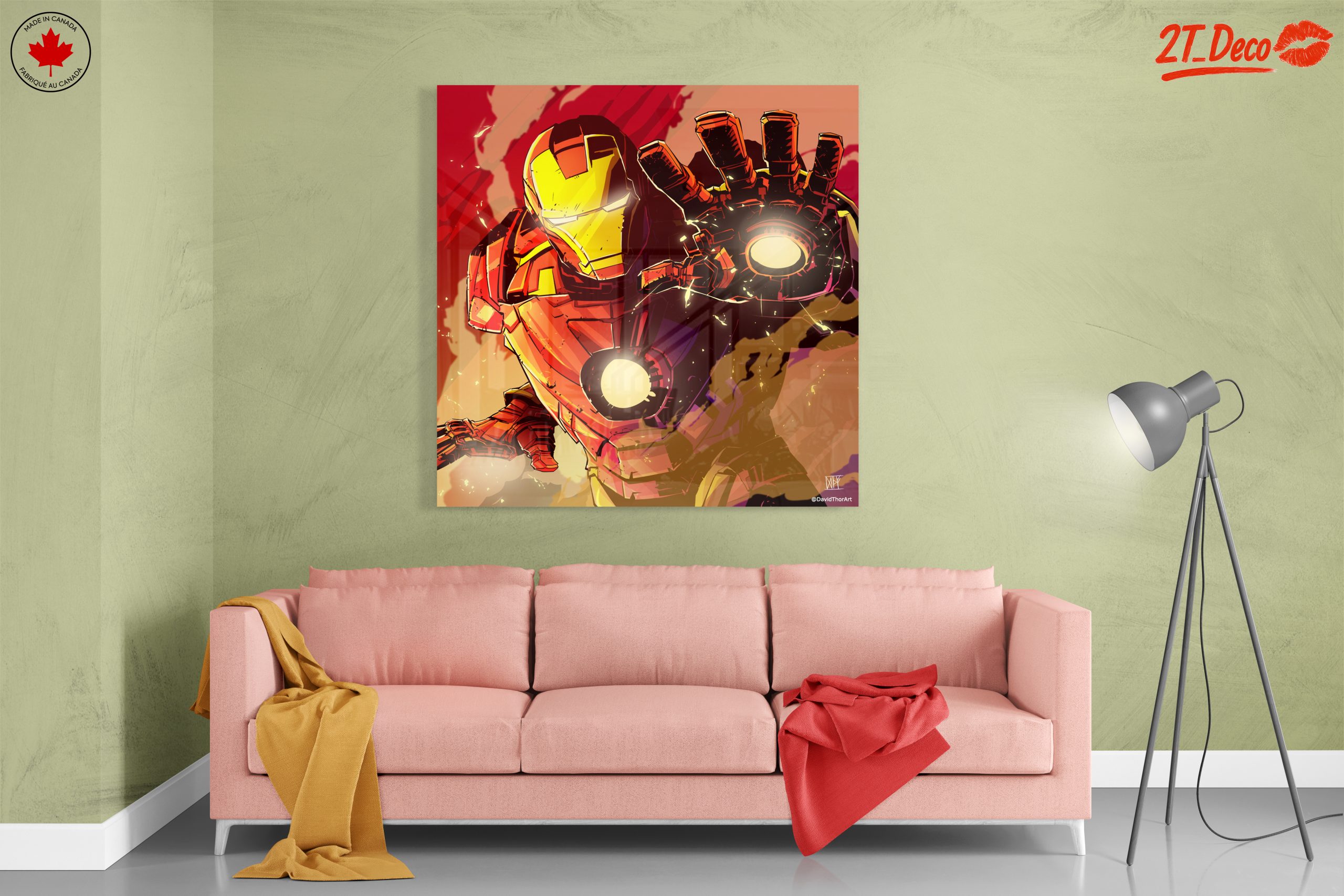 Iron Man Comic Art Featuring Bold Colors - Image 7