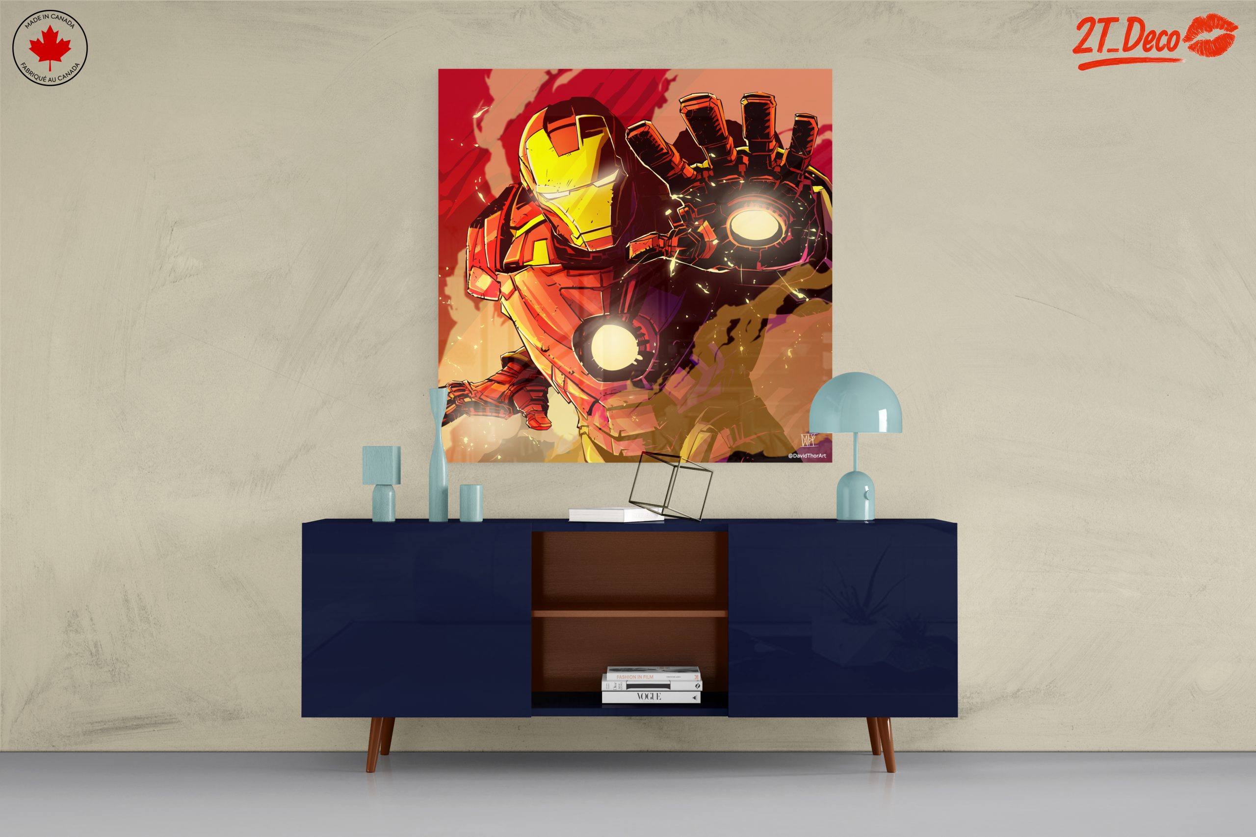 Iron Man Comic Art Featuring Bold Colors - Image 8