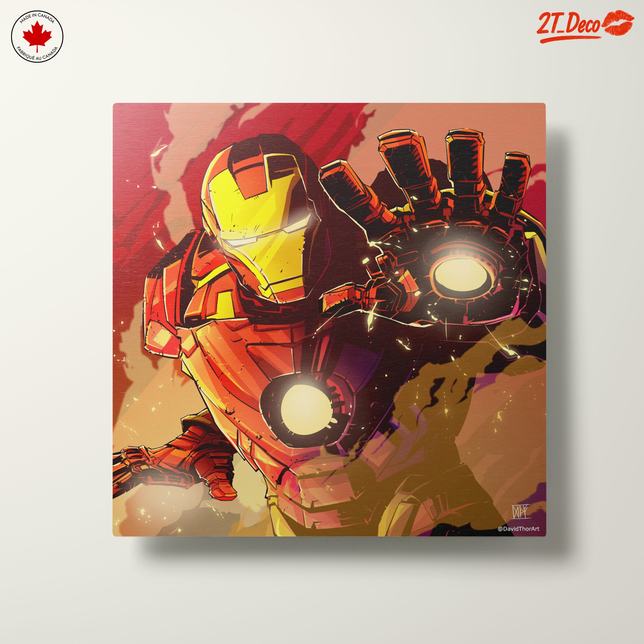 Iron Man Comic Art Featuring Bold Colors - Image 10