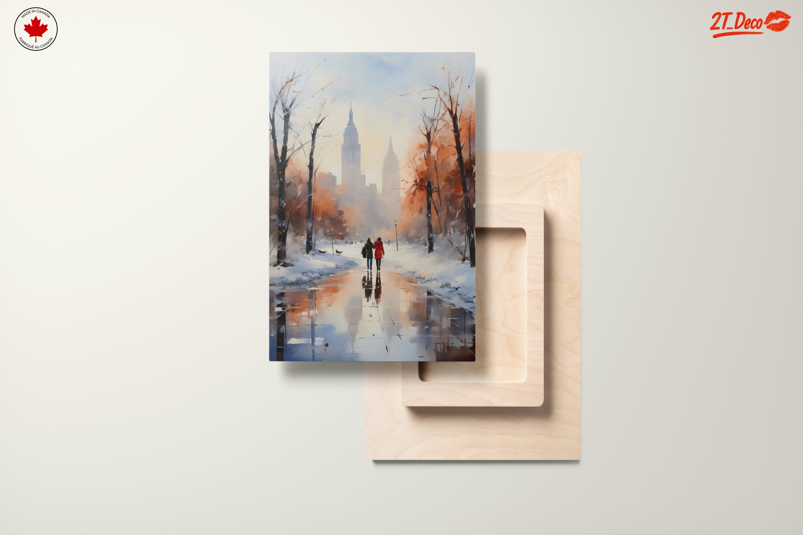 Winter Cityscape Featuring Iconic Skyline - Image 11