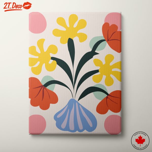Colorful Floral Abstract Art 3
