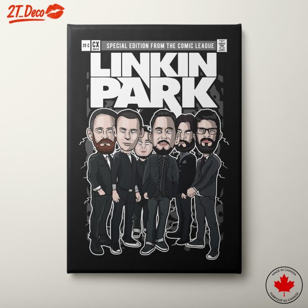 Linkin Park Cartoon Style Artwork