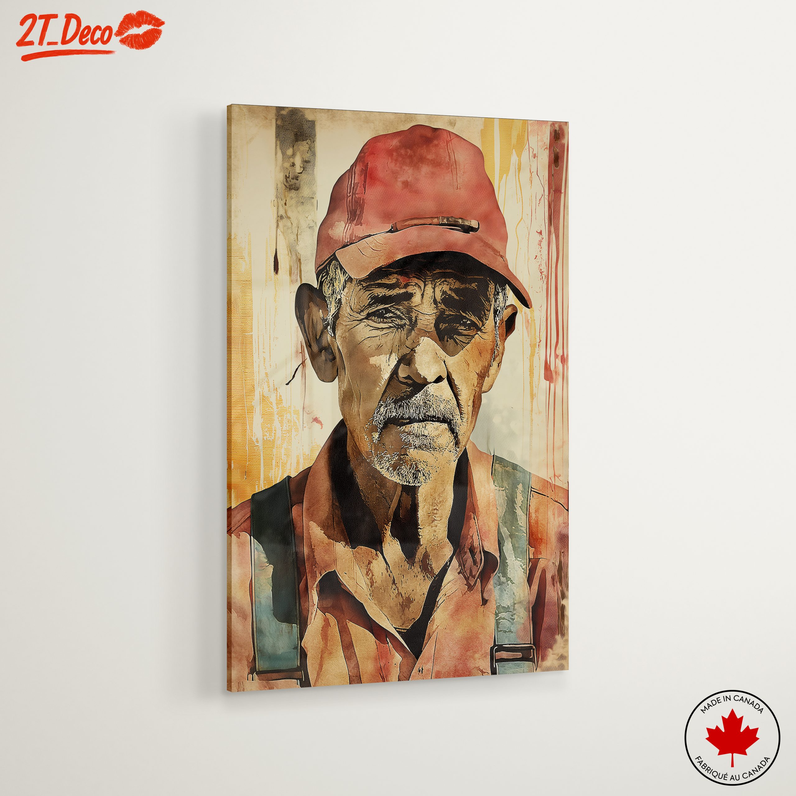 Vivid Artistic Portrait of a Man - Image 6