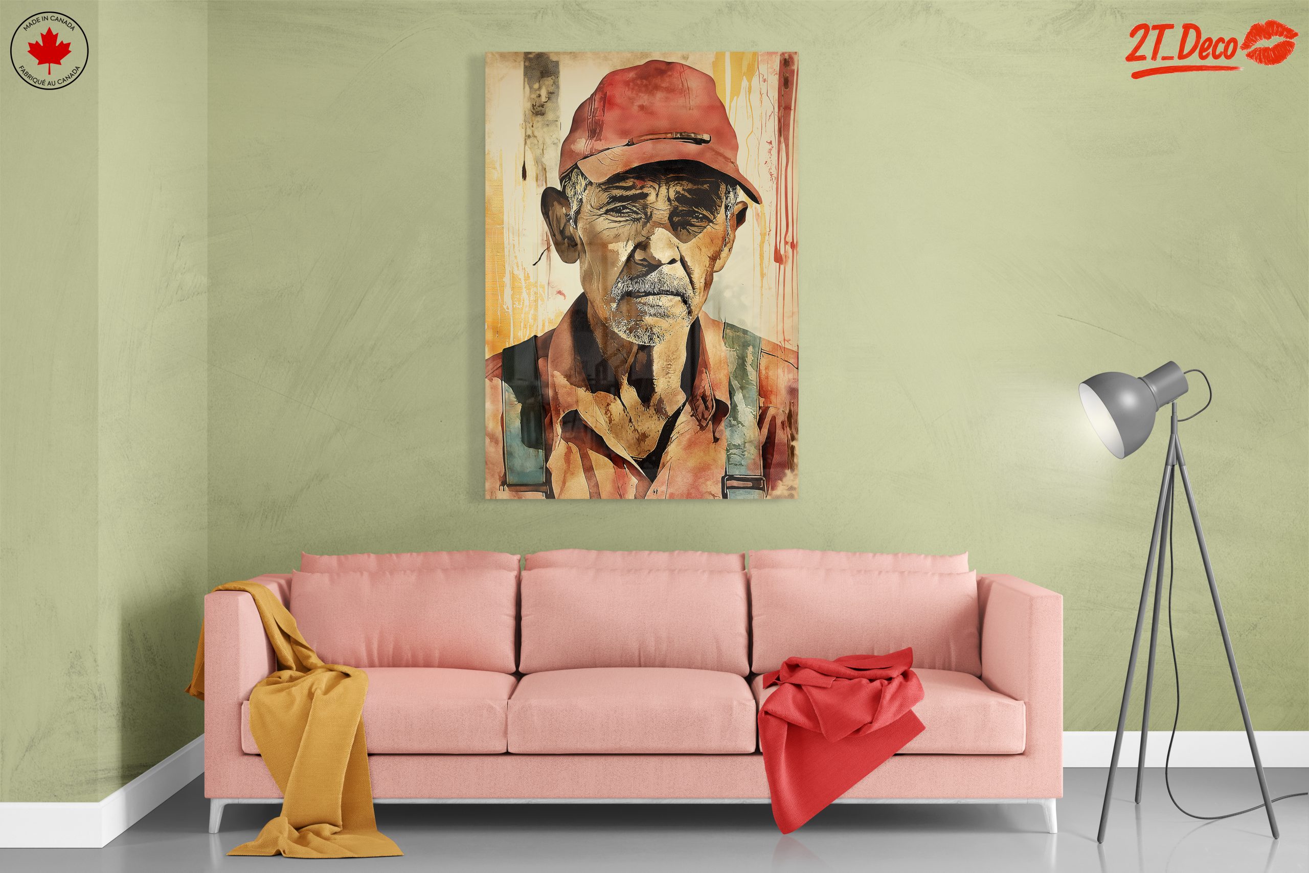 Vivid Artistic Portrait of a Man - Image 7