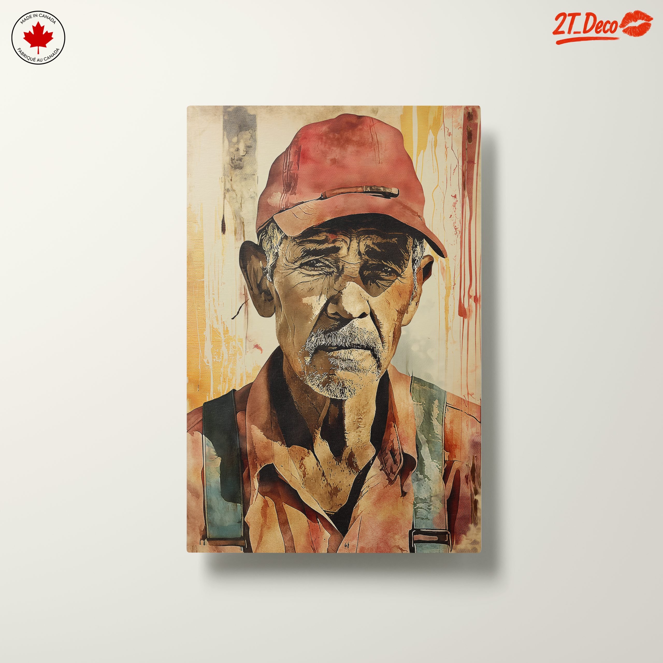 Vivid Artistic Portrait of a Man - Image 10