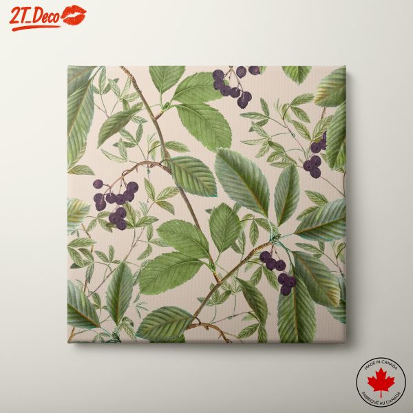 Detailed Botanical Leaf Artwork