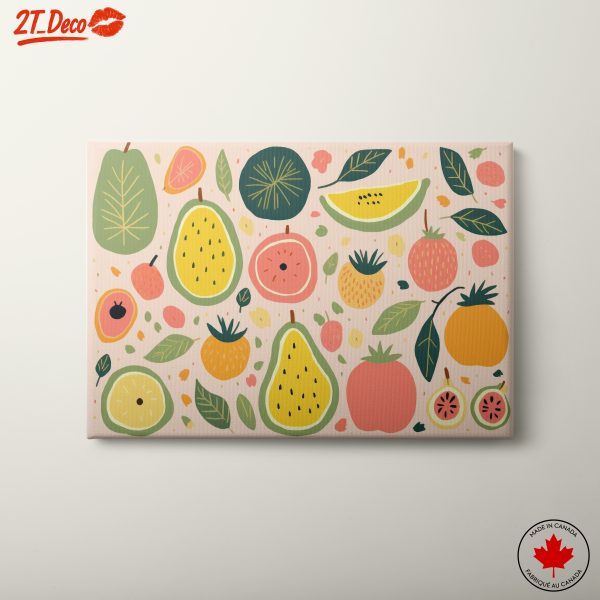 Colorful Abstract Food Illustration 3