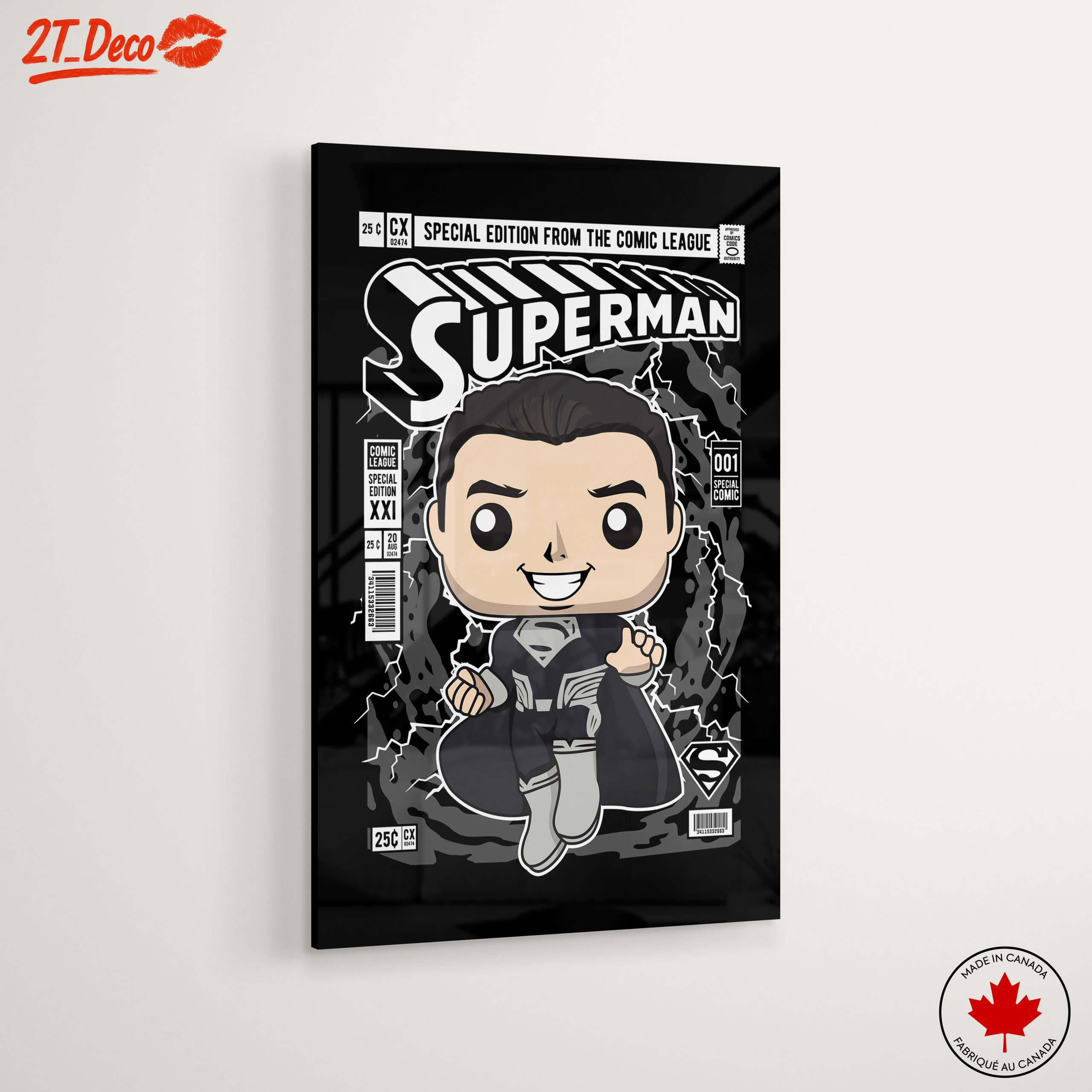 Superman Funko Art Inspired Design - Image 6
