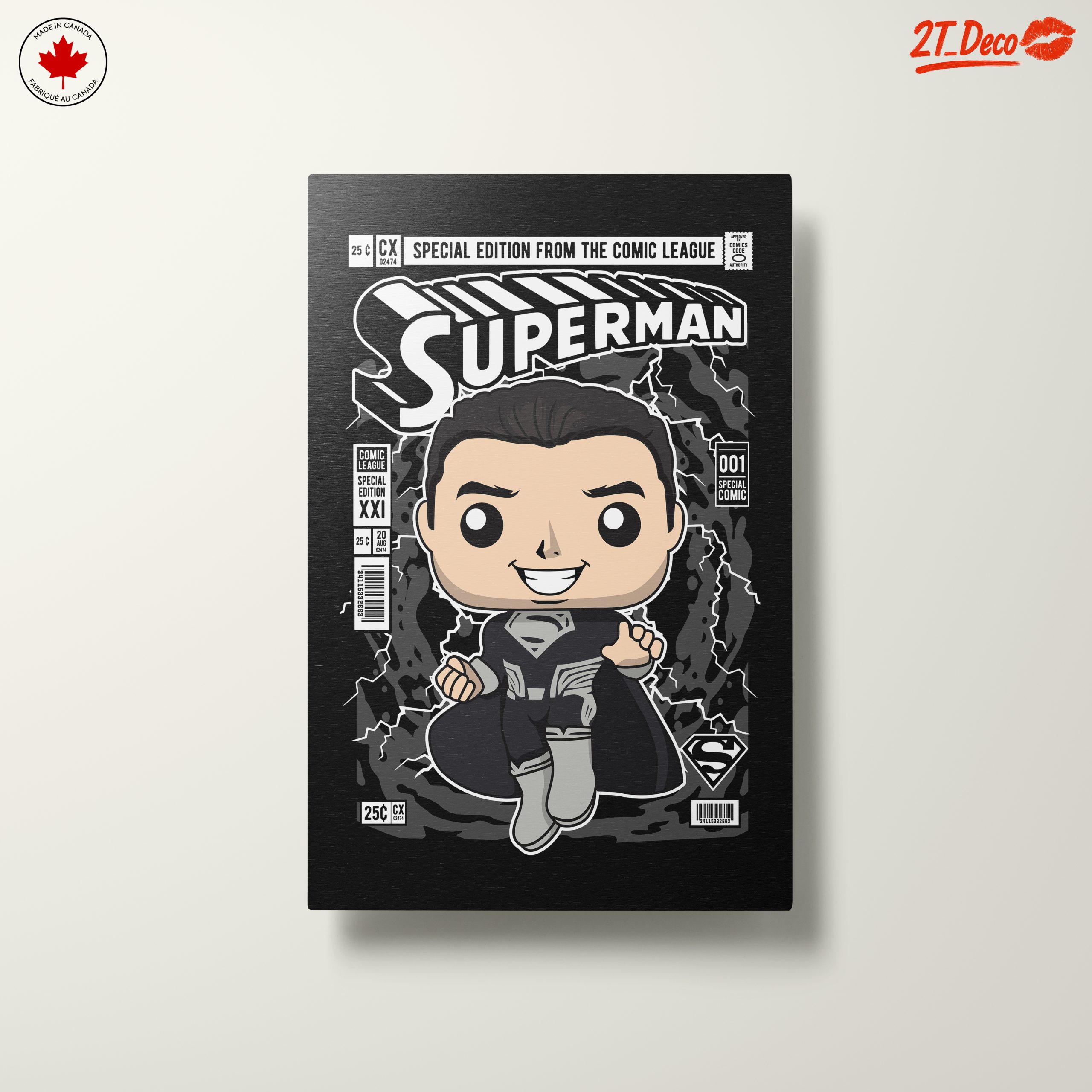 Superman Funko Art Inspired Design - Image 10