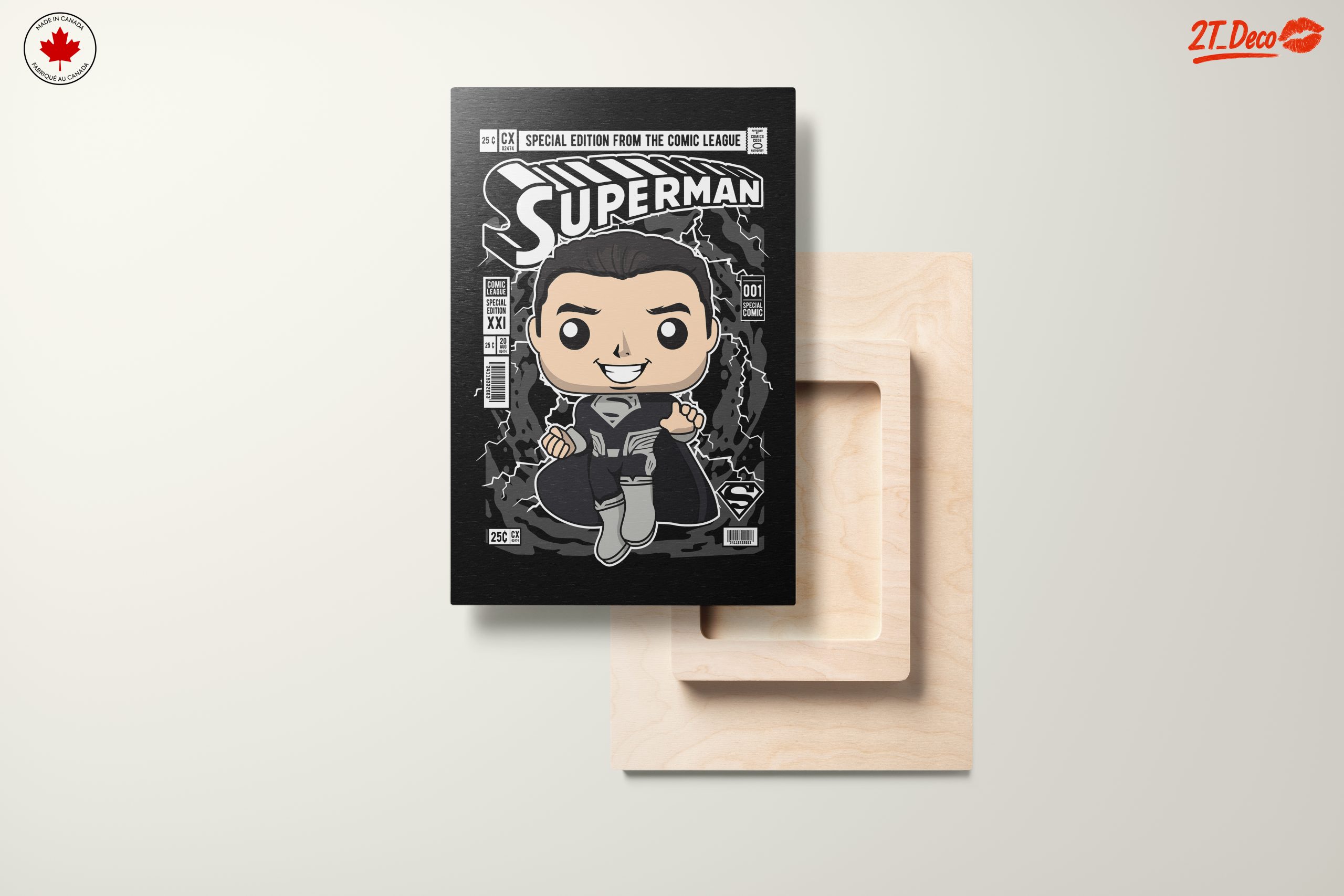 Superman Funko Art Inspired Design - Image 11