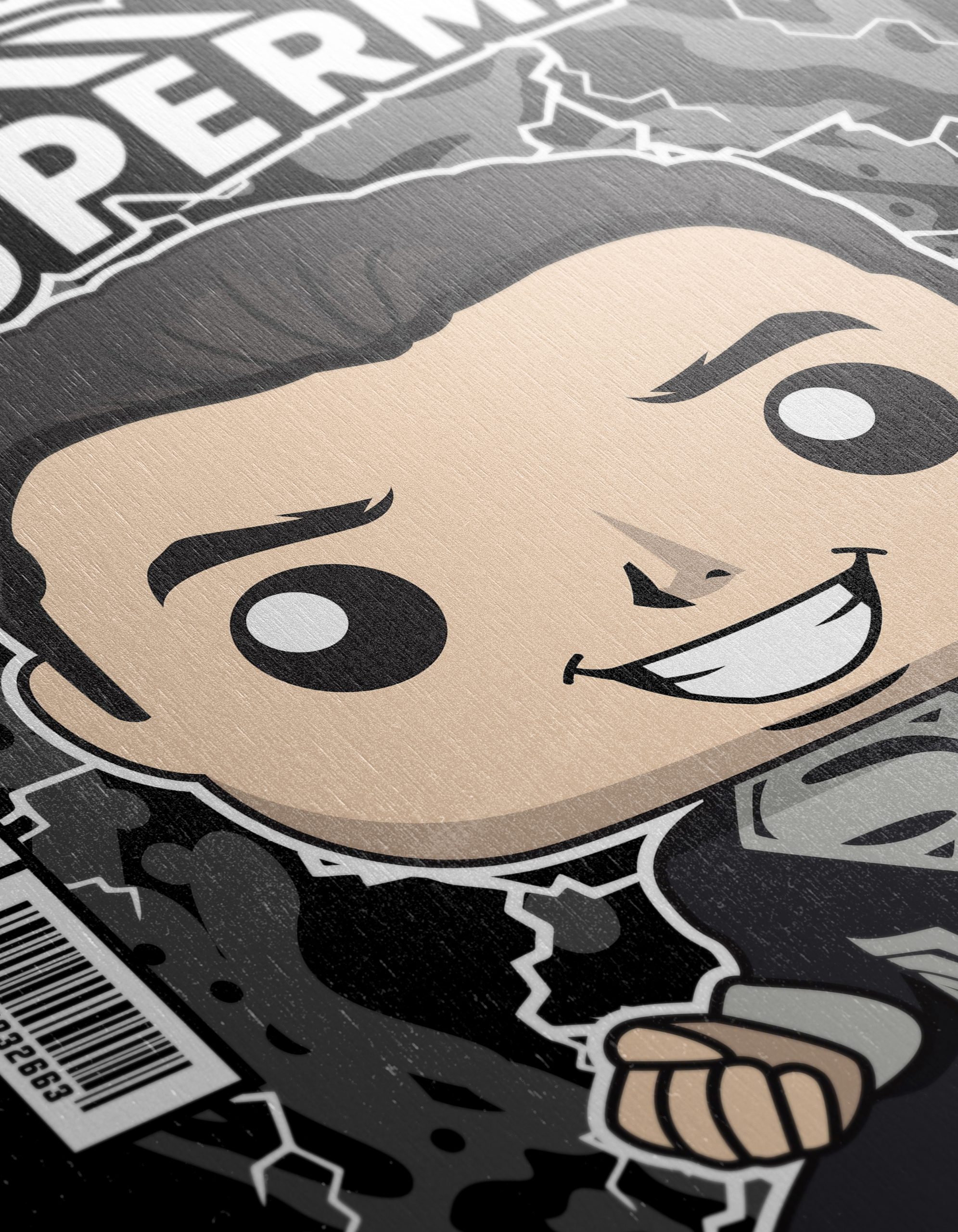 Superman Funko Art Inspired Design - Image 12