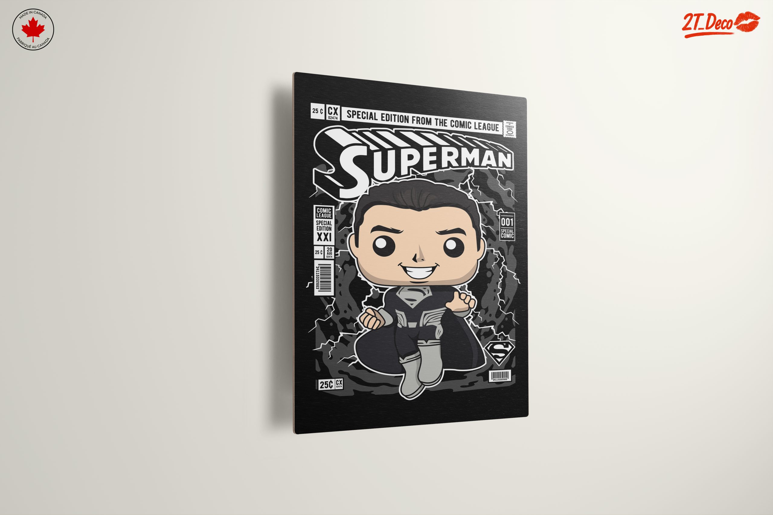 Superman Funko Art Inspired Design - Image 13