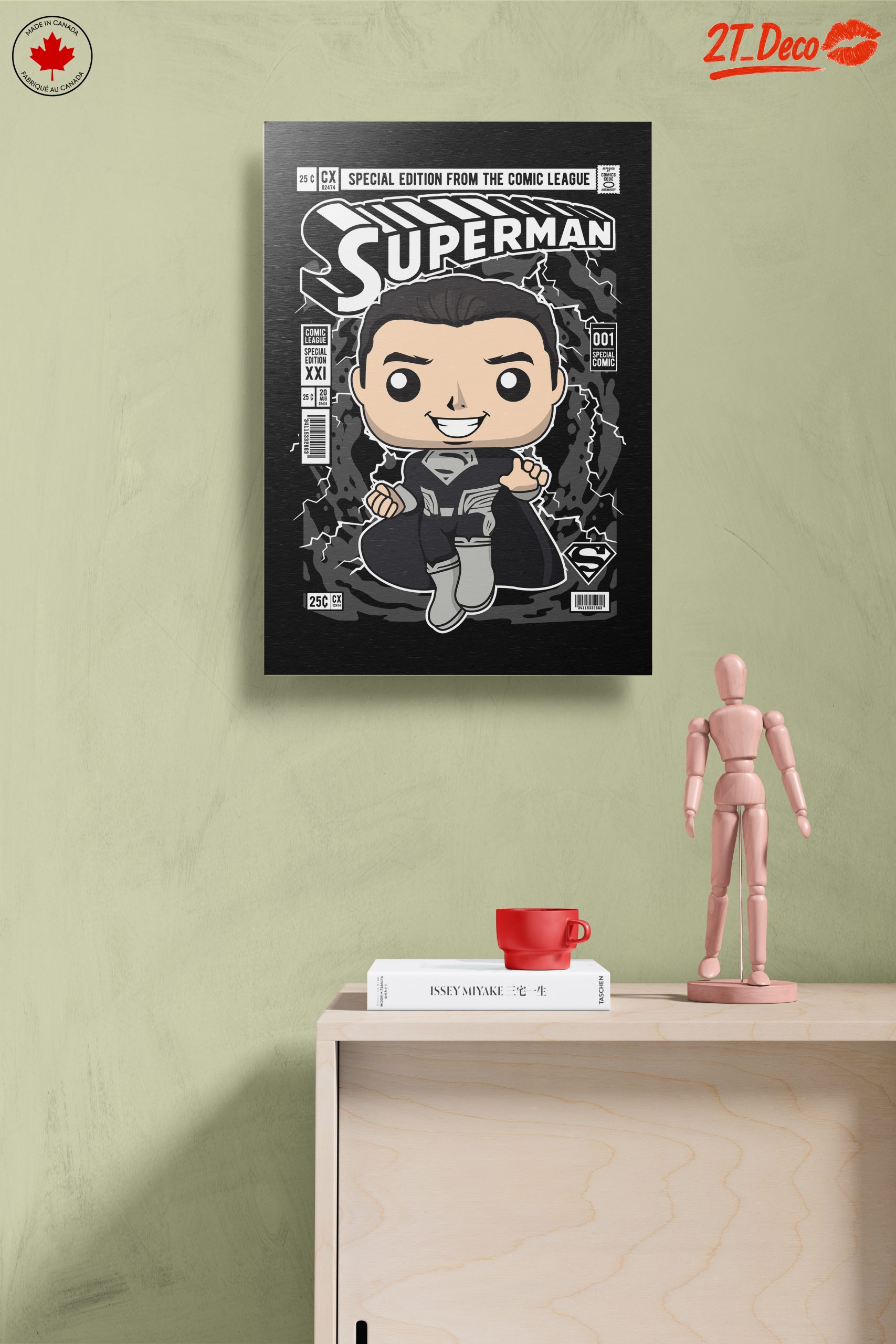Superman Funko Art Inspired Design - Image 14