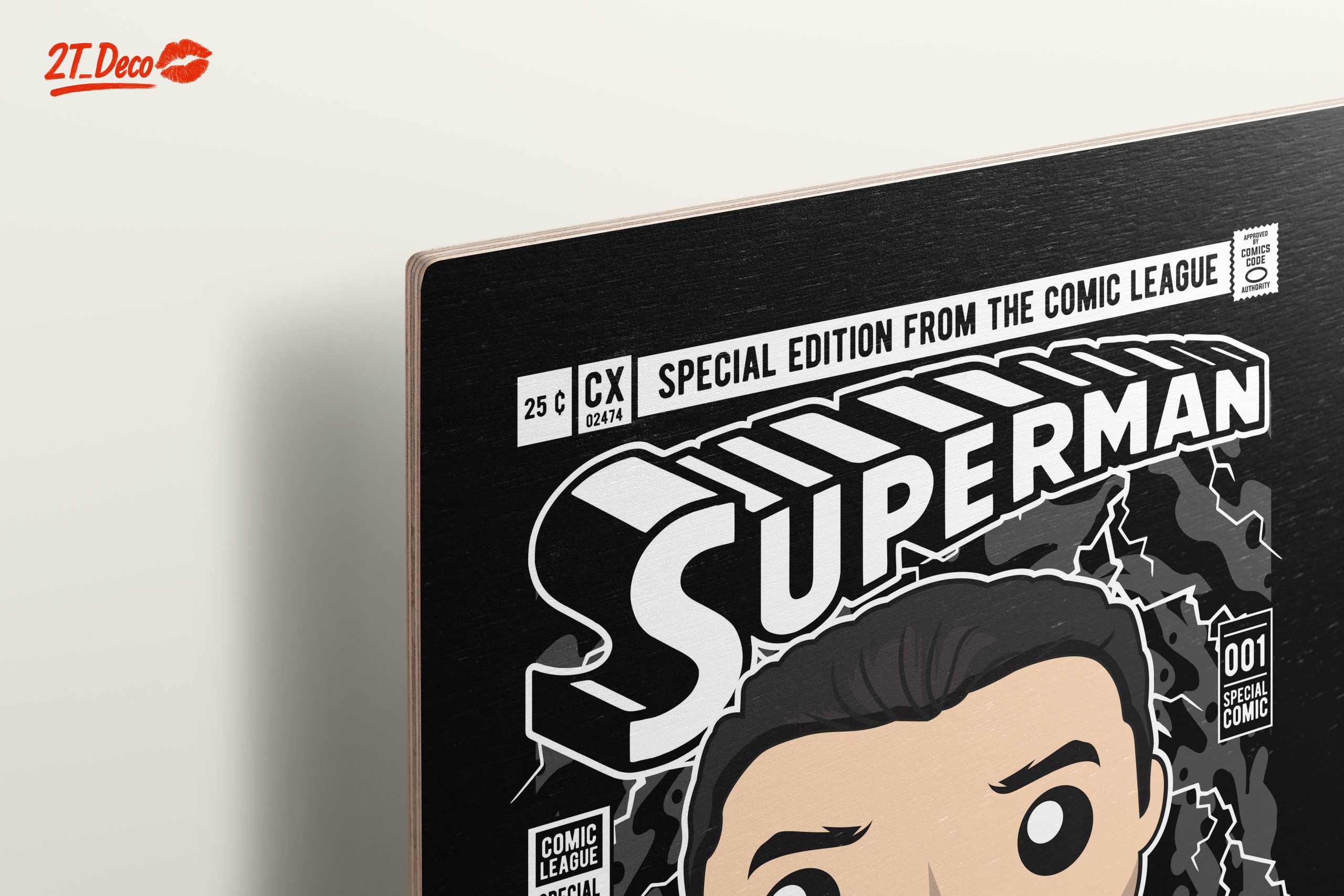 Superman Funko Art Inspired Design - Image 15