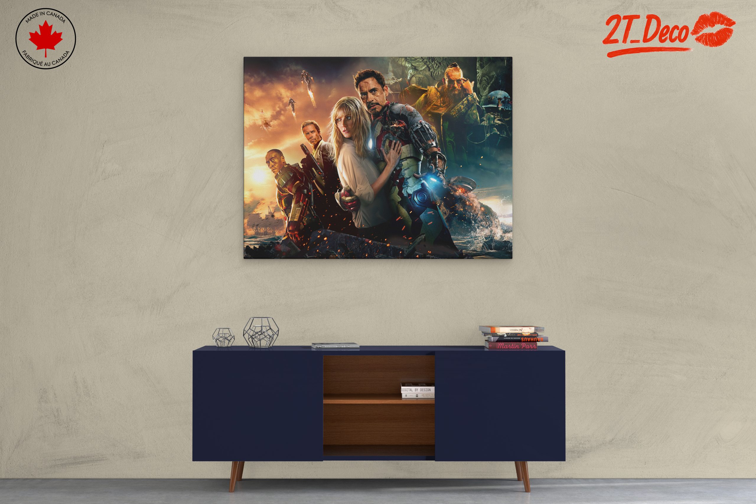 Iron Man Marvel Art Featuring Iconic Characters 2 - Image 3