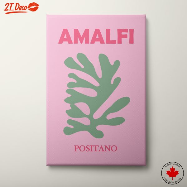 Amalfi Positano Coastal Minimal Art