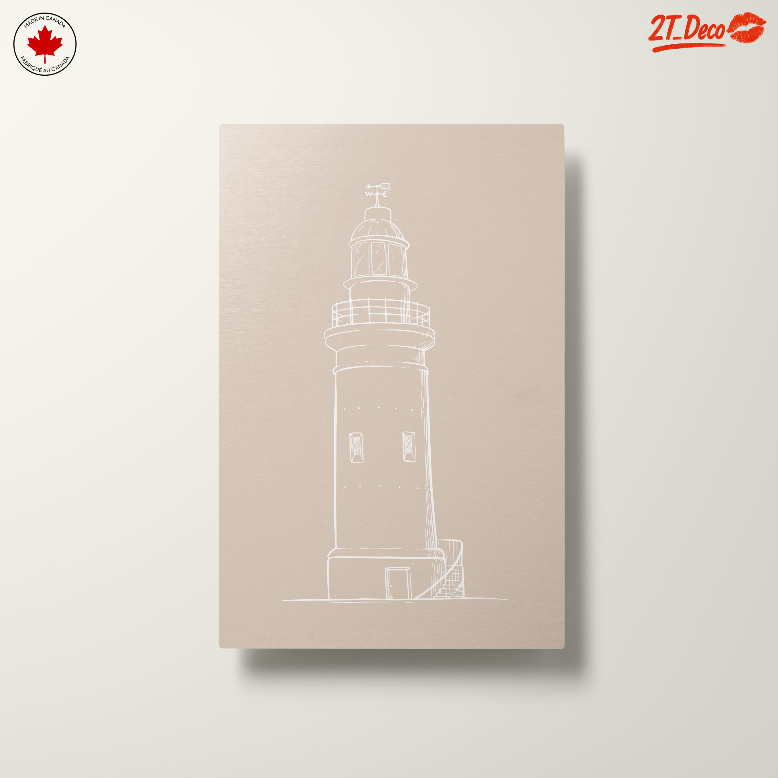 Lighthouse Illustration in Simple Line Art - Image 10
