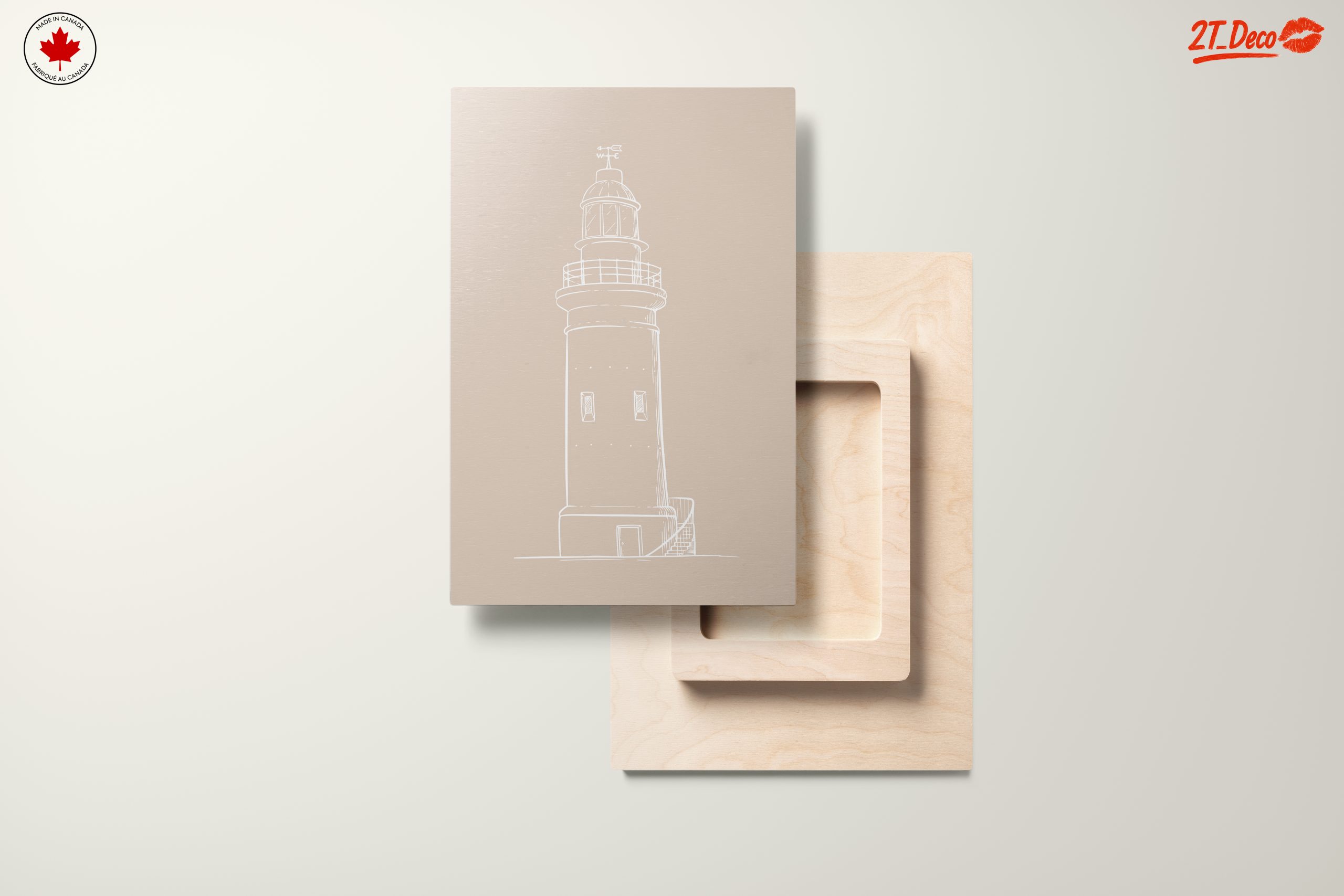 Lighthouse Illustration in Simple Line Art - Image 11