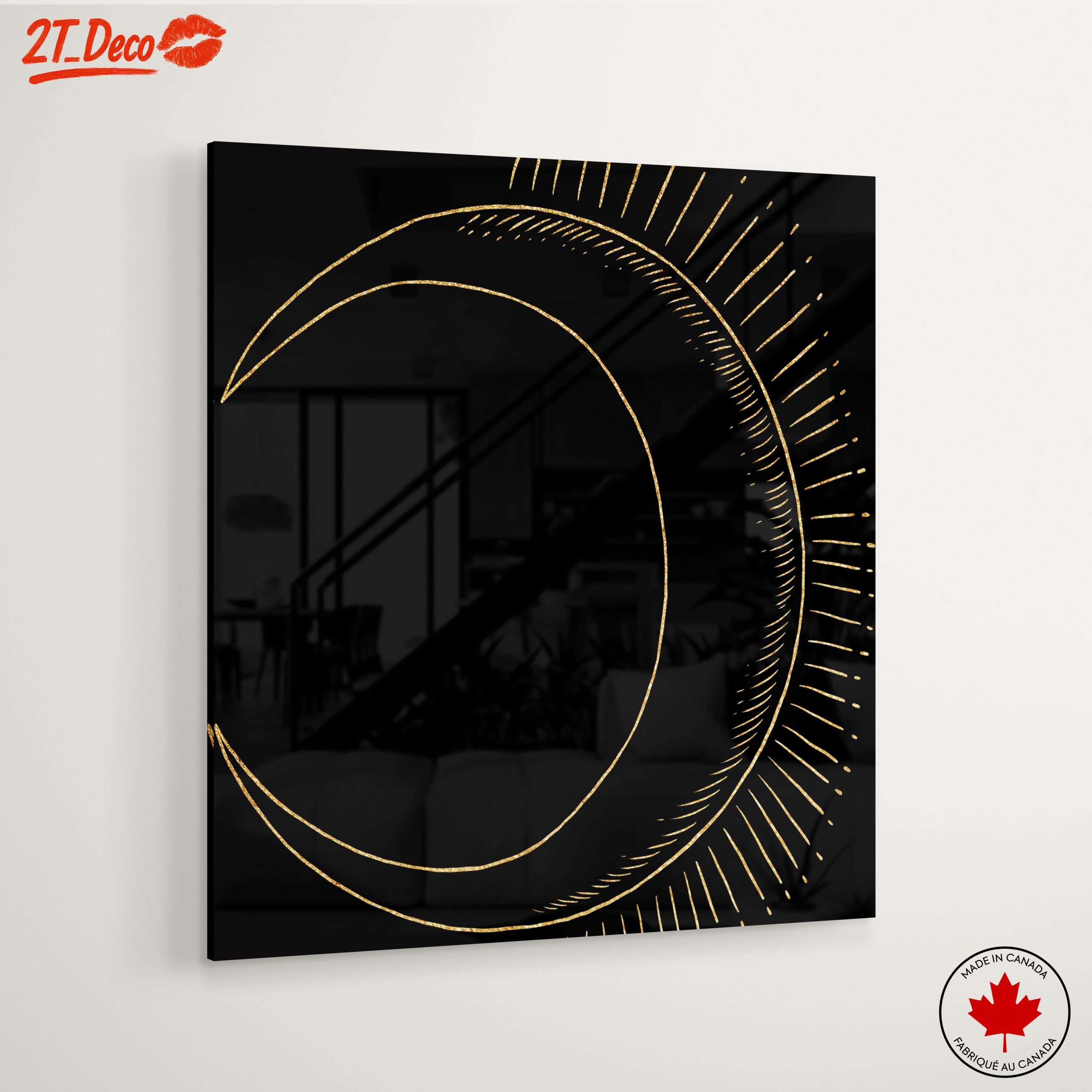 Abstract Celestial Moon and Sun Design - Image 6
