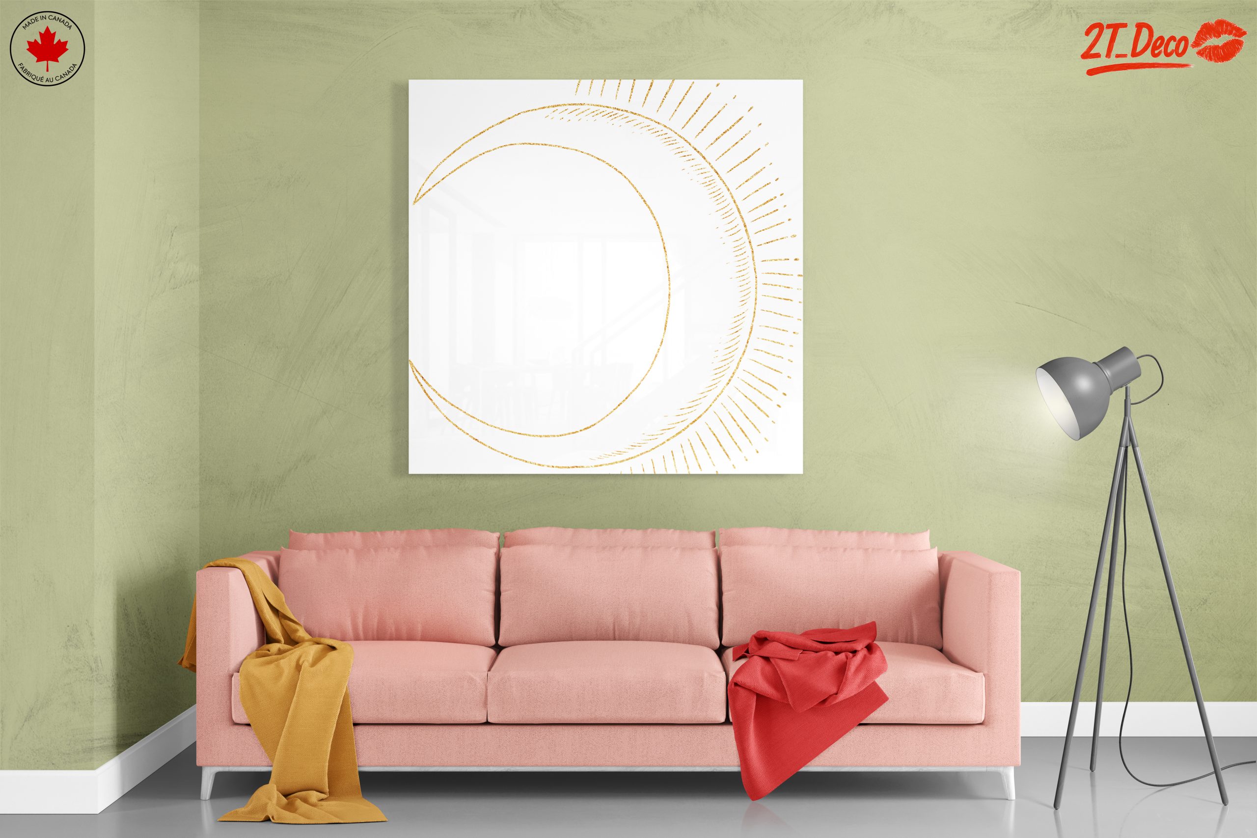 Abstract Celestial Moon and Sun Design - Image 7