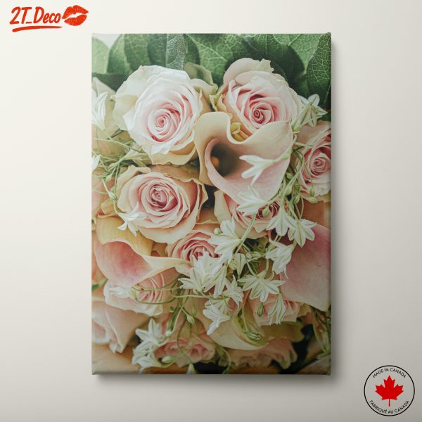 Elegant Floral Bouquet with Roses and Calla Lilies