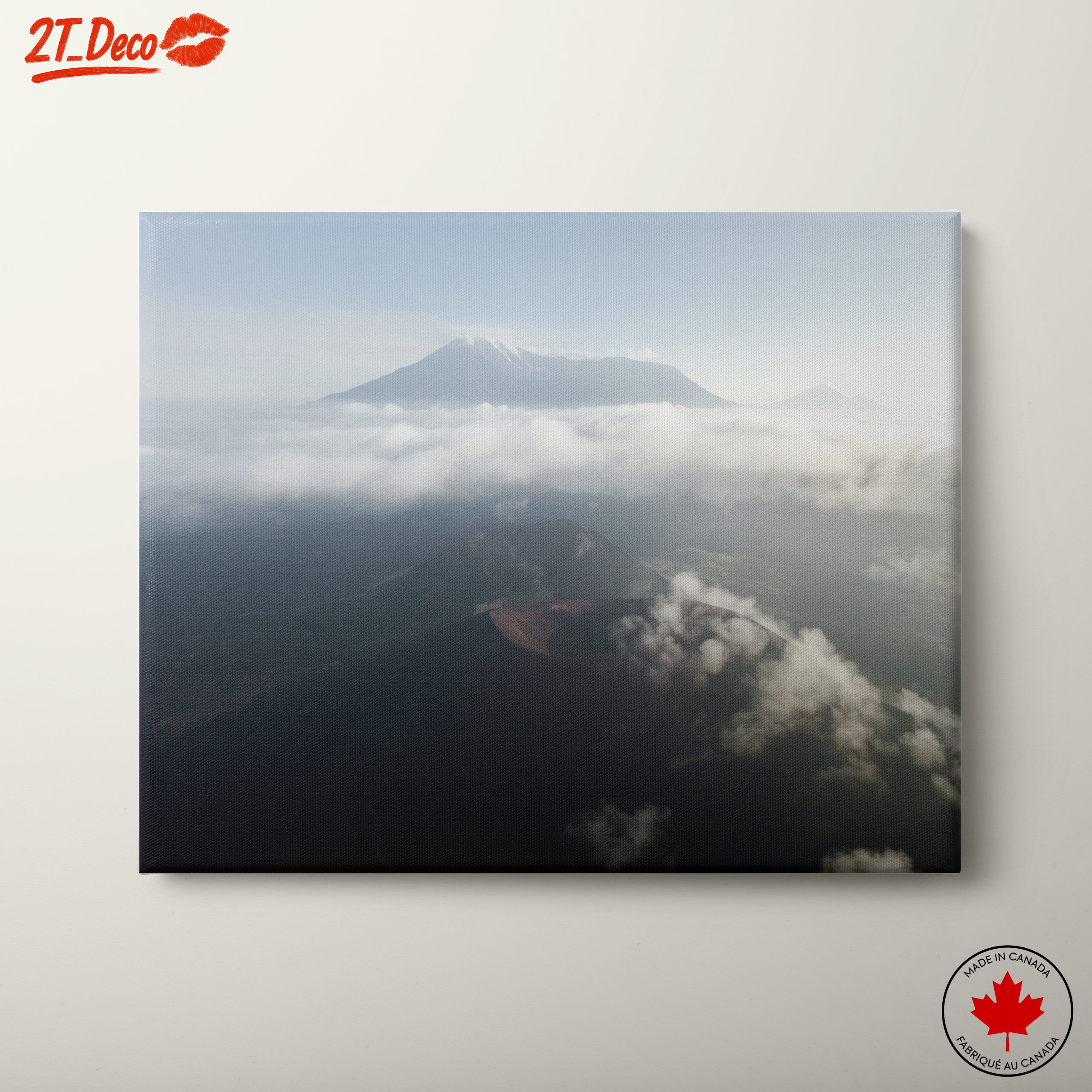 Majestic Mountain Landscape in Clouds 2